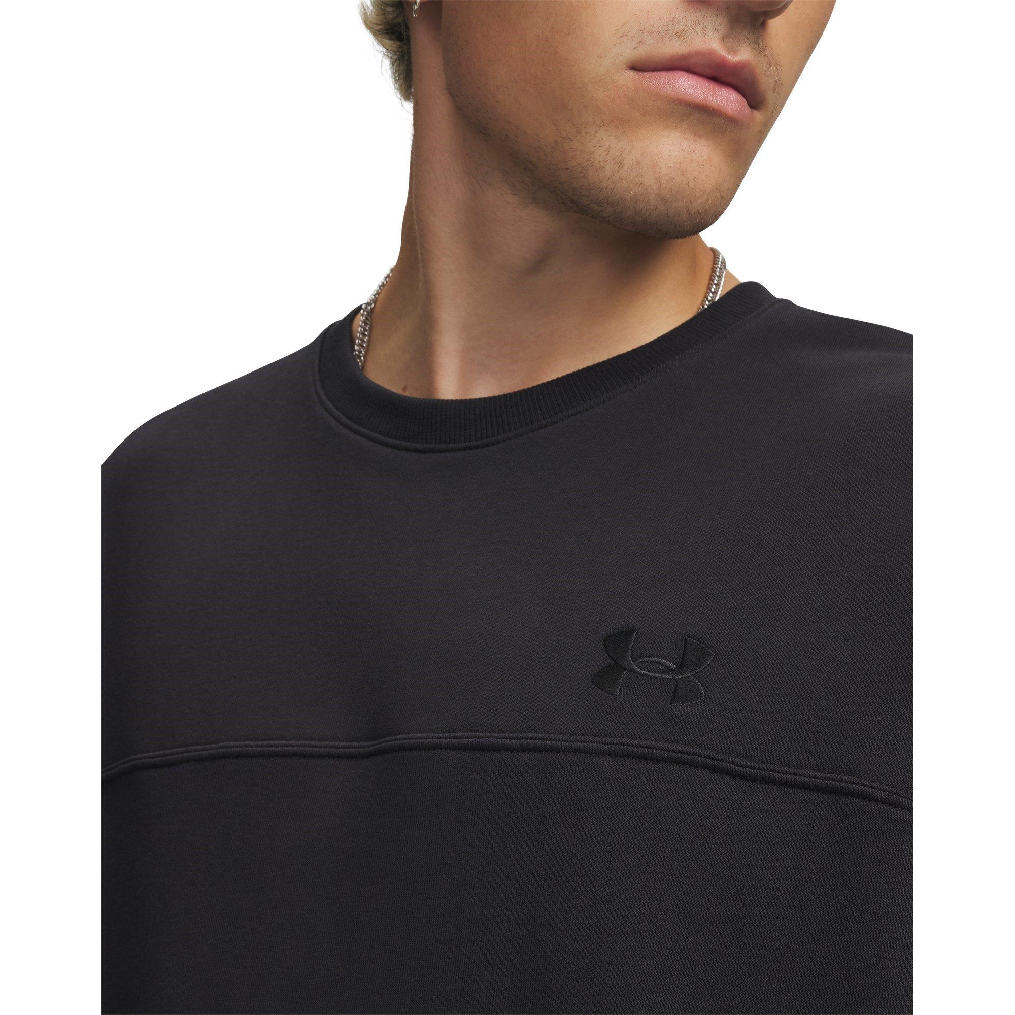 Black/Black - Under Armour - UA Rival LW Crew Sn00 - 3