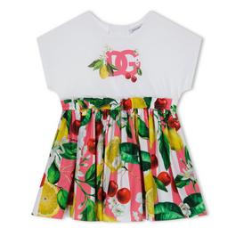 Dolce and Gabbana Logo Dress Juniors