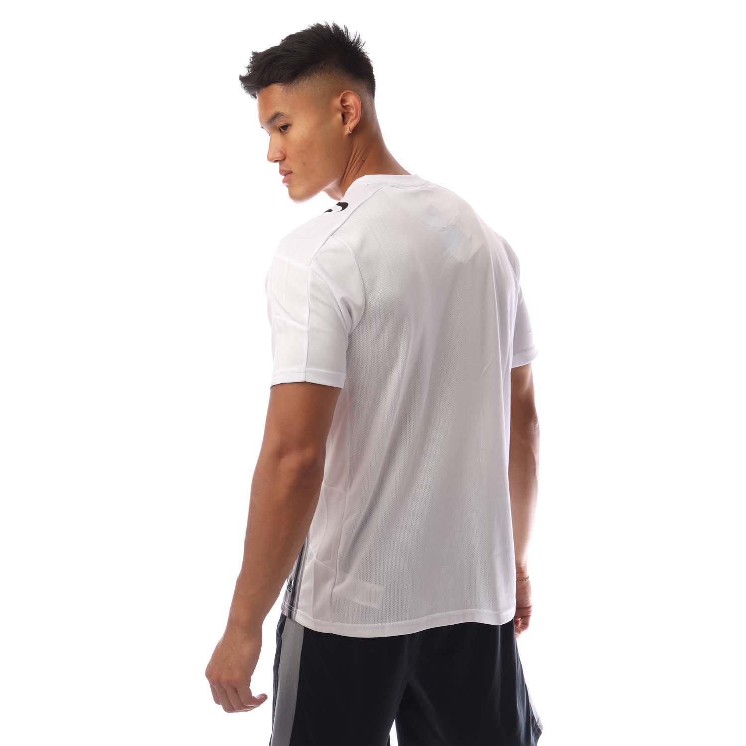 Bianco/Nero - Sondico - Short-Sleeve Performance T-Shirt - 3
