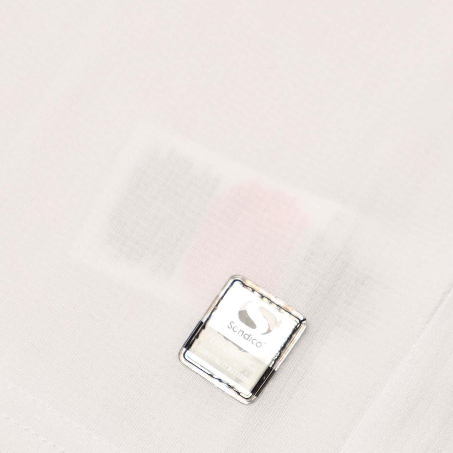 Weiß/Schwarz/Grau - Sondico - Kids' Short-Sleeve Performance T-Shirt - 5