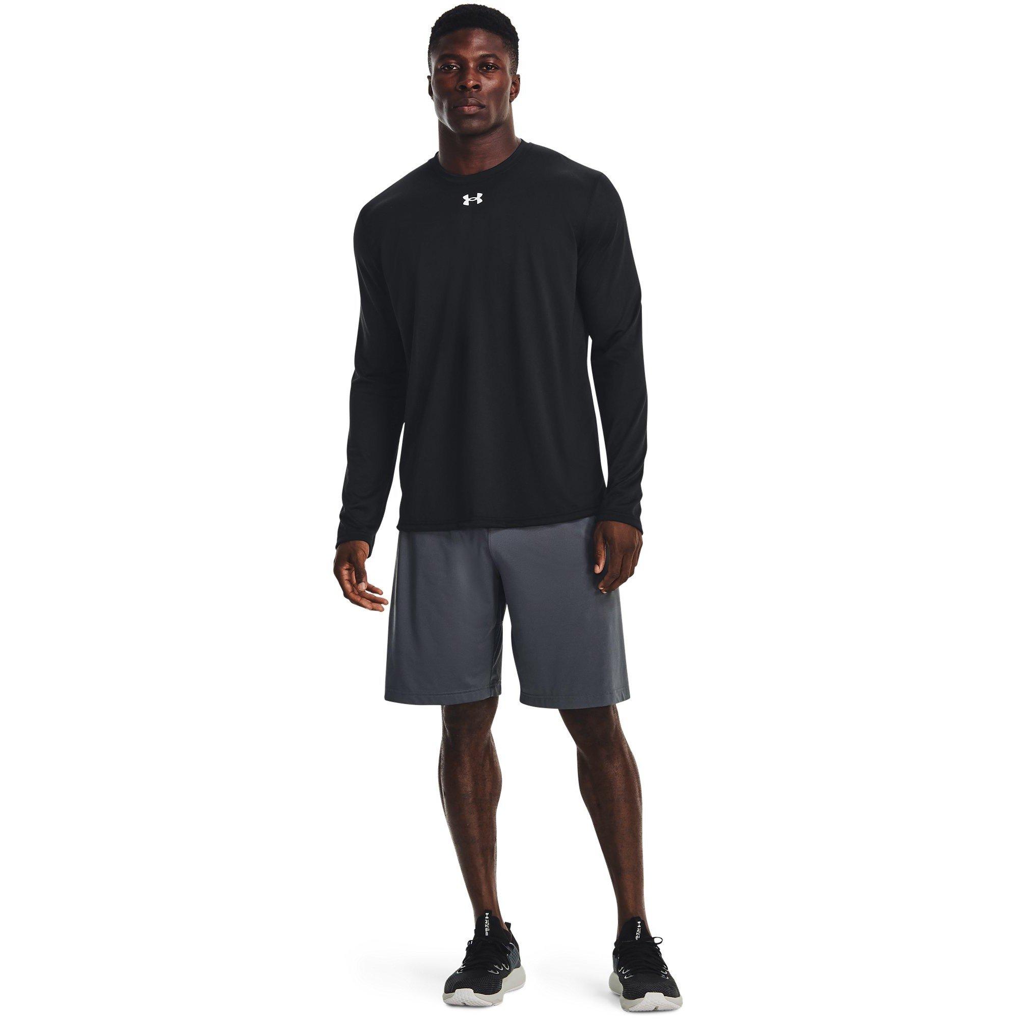 Black/White - Under Armour - Men's Team Tech Long Sleeve T-Shirt - 7