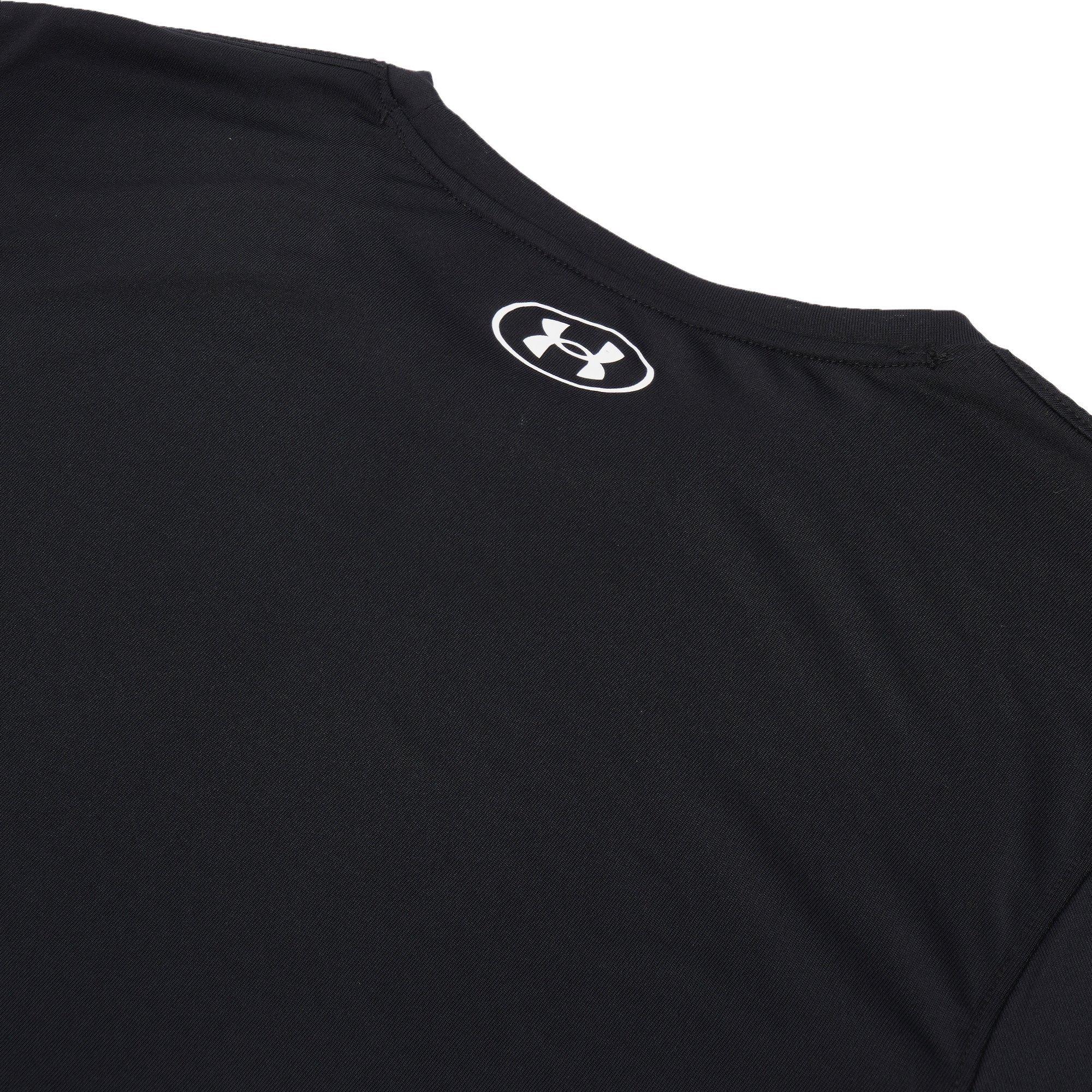 Black/White - Under Armour - Men's Team Tech Long Sleeve T-Shirt - 8