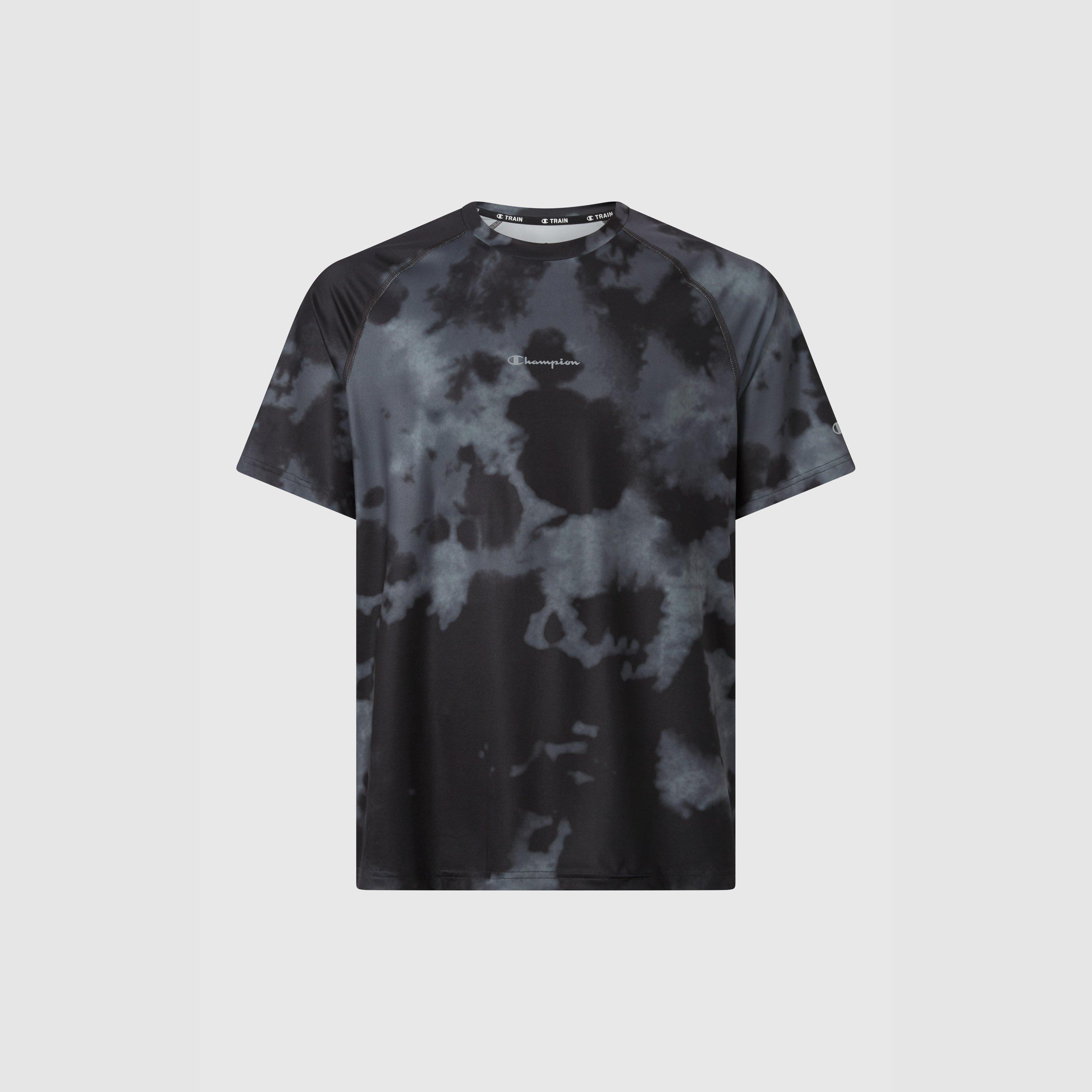 Black - Champion - Men's Short Sleeve Performance Gym Top - 1