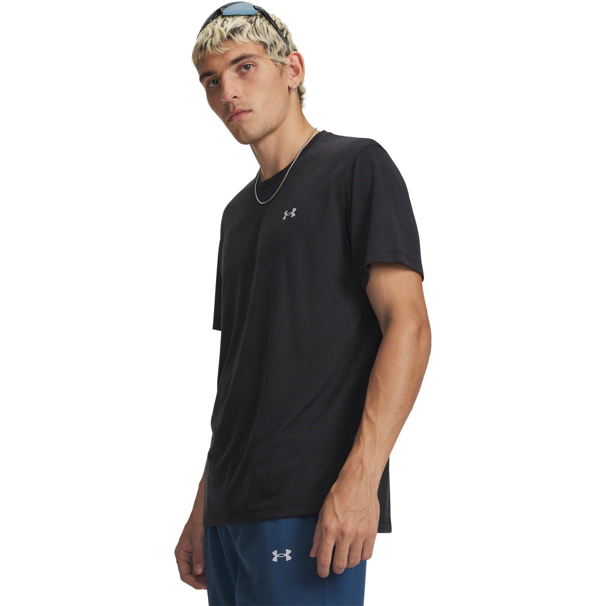 Under Armour Men's Ua Velociti Short Sleeve - Black/Reflectiv - L