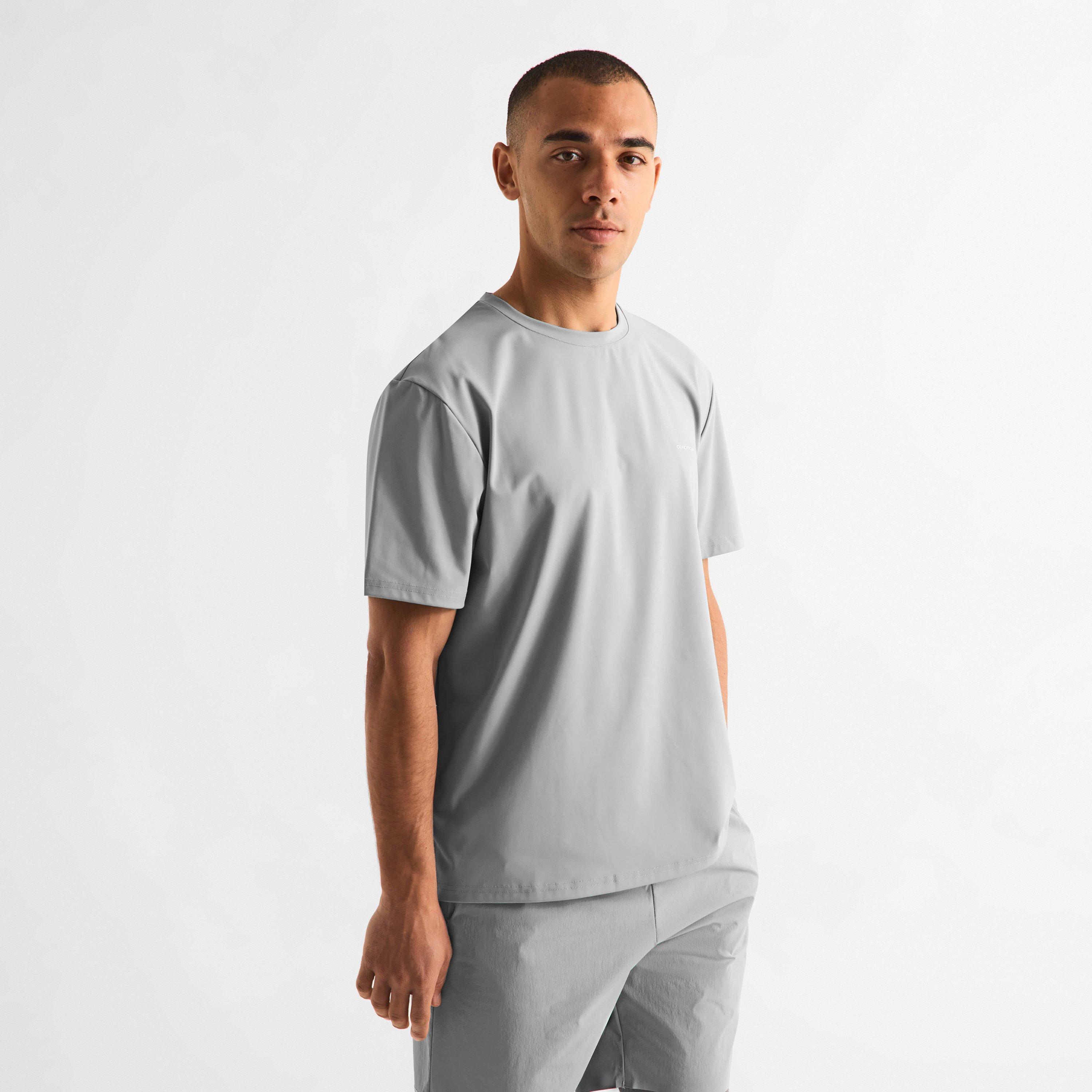 Mid Grey - Condition - Men's Everyday Tee Short Sleeve Performance Gym Top - 3