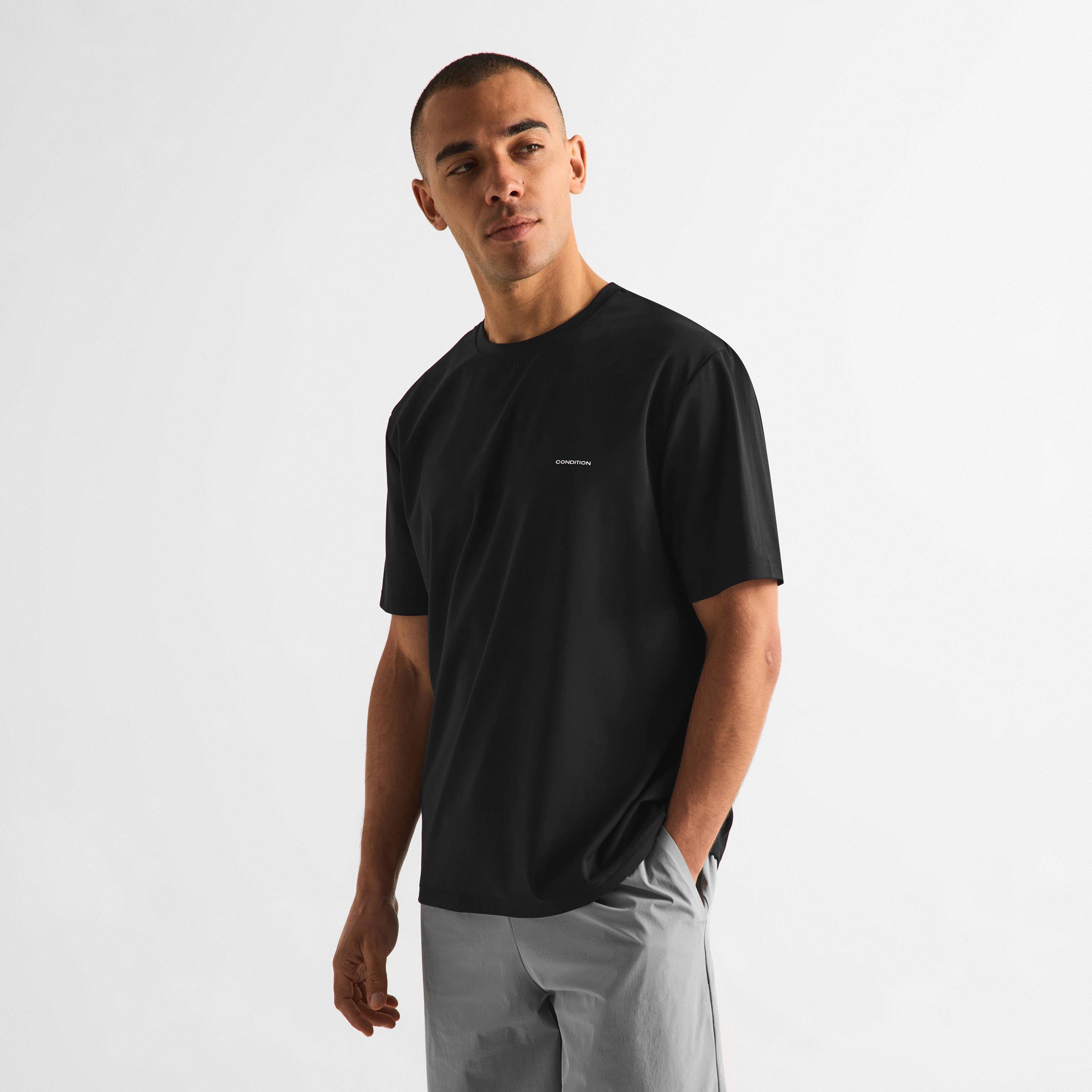 Black - Condition - Men's Everyday Tee Short Sleeve Performance Gym Top - 3