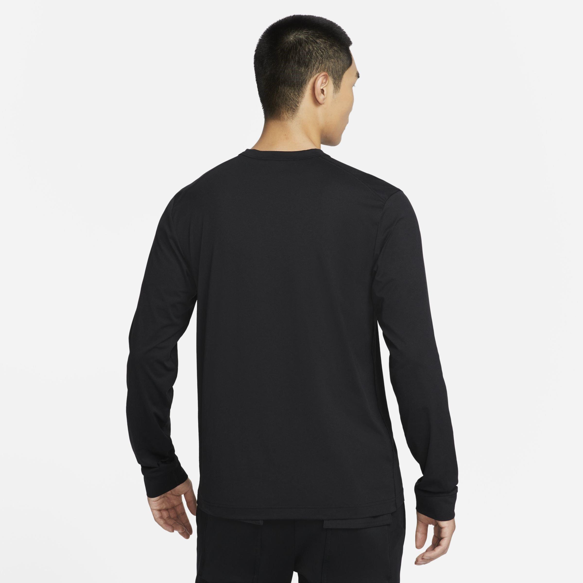 Black/White - Nike - Nike Hyverse Ls Tee Sn61 - 2