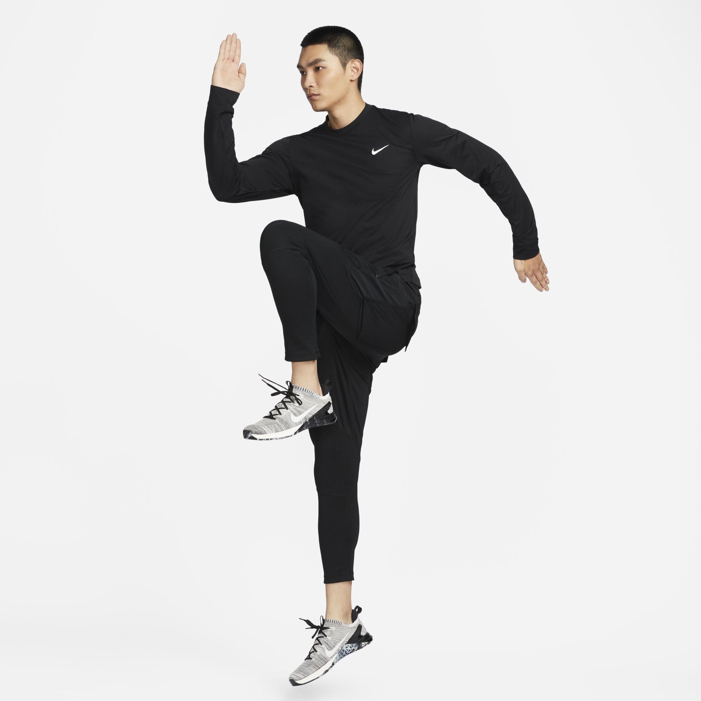 Black/White - Nike - Nike Hyverse Ls Tee Sn61 - 5