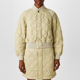 Burberry Quilted Bomber Jacket