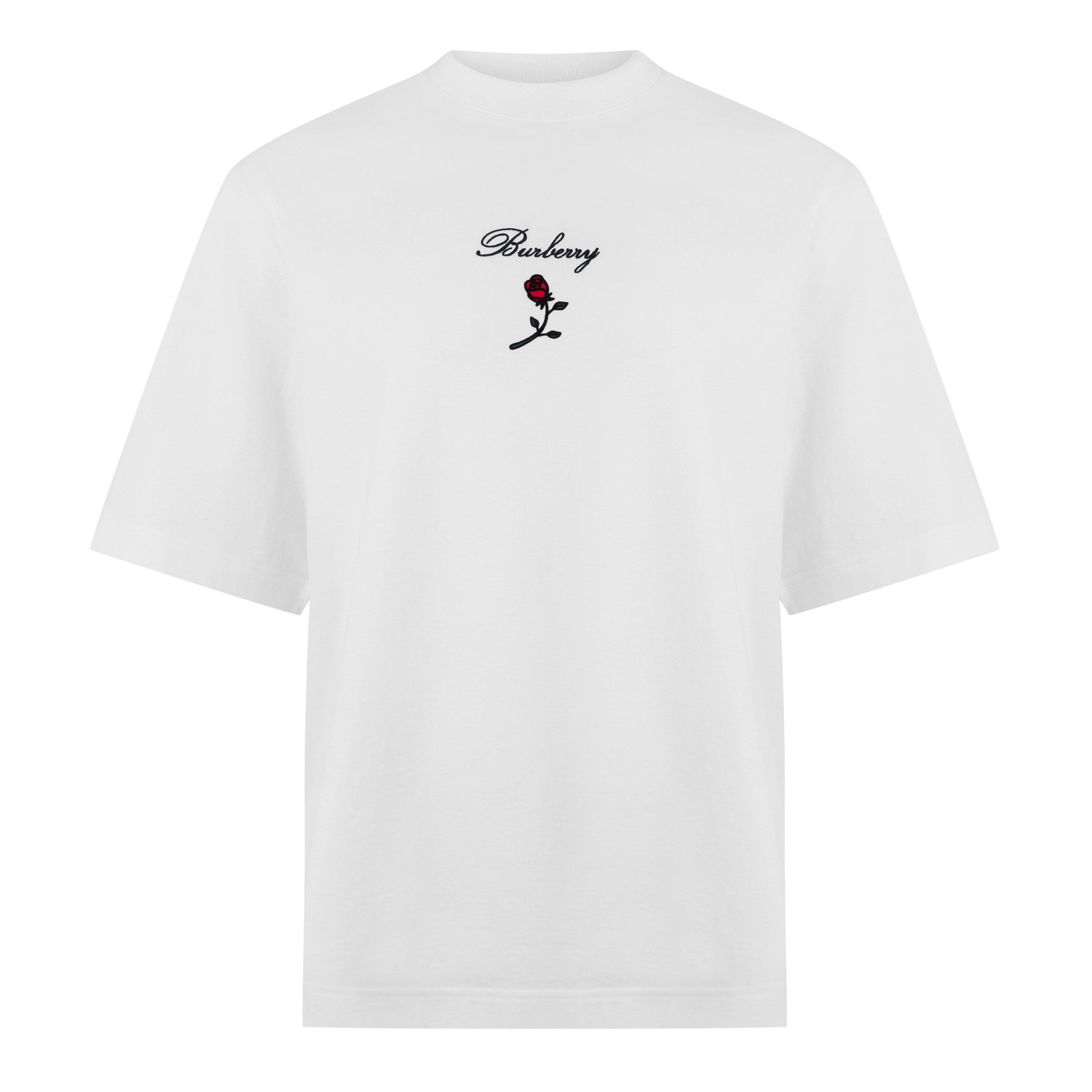【定価10万】Burberry ローズプリント Tシャツ S 定価10万】Burberry ローズプリント Tシャツ S