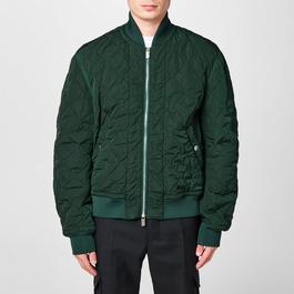 Burberry Quilted Nylon Bomber Jacket