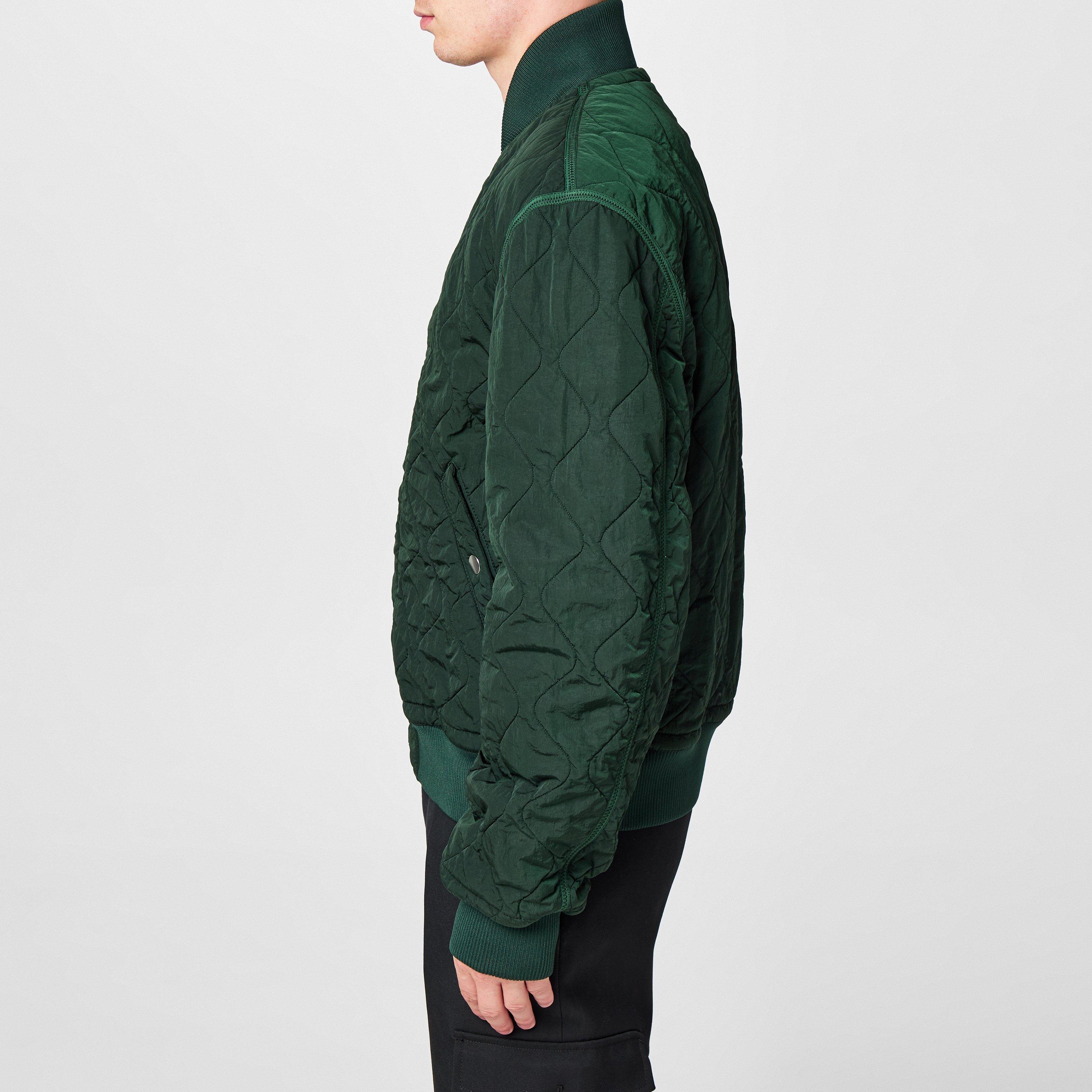 ジャケット Burberry Army Green Nylon Jacket Burberry - Thornham Shell Field Jacket - Green Burberry