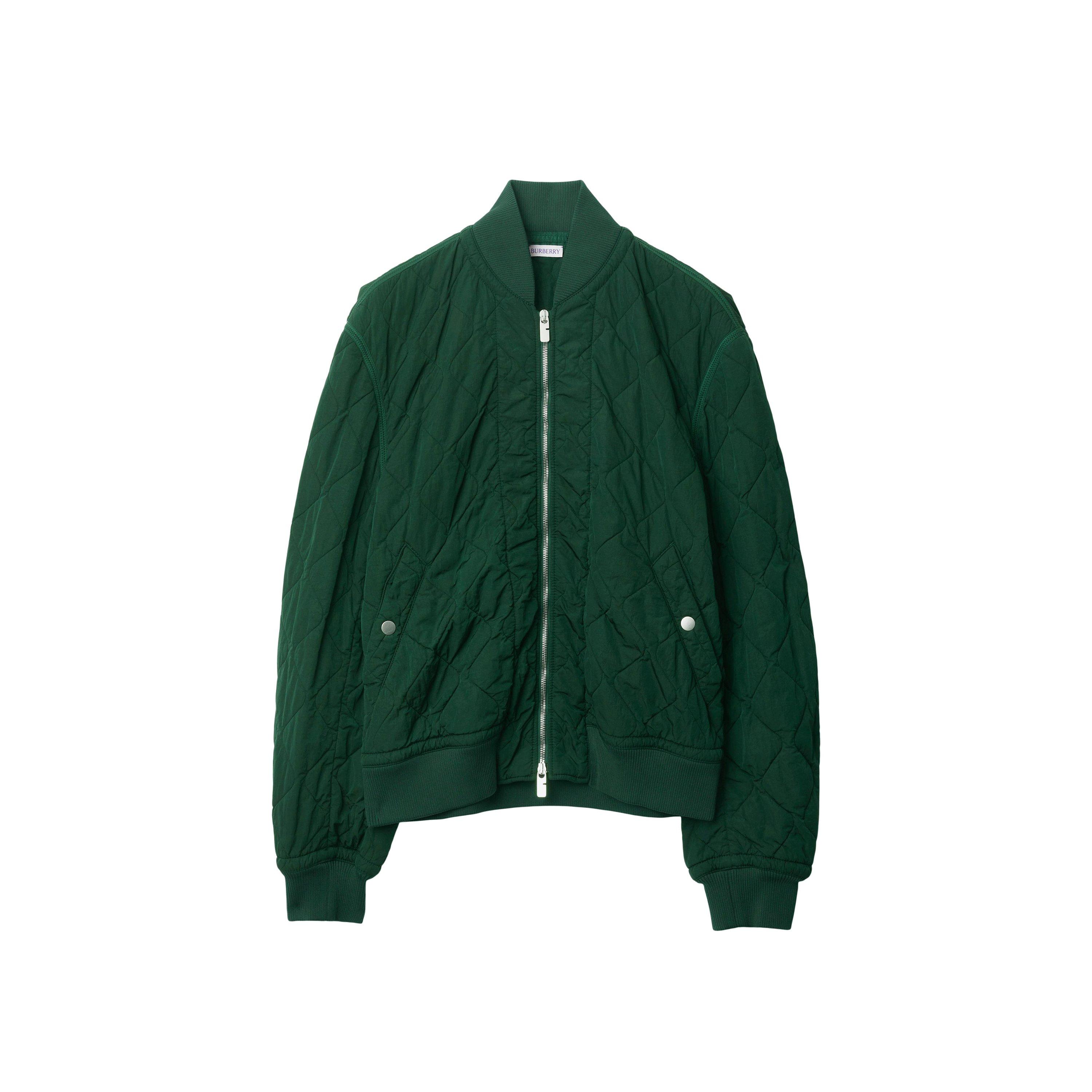 Ivy - Burberry - Men's Quilted Long Sleeve Zip Quilted Jacket - 5