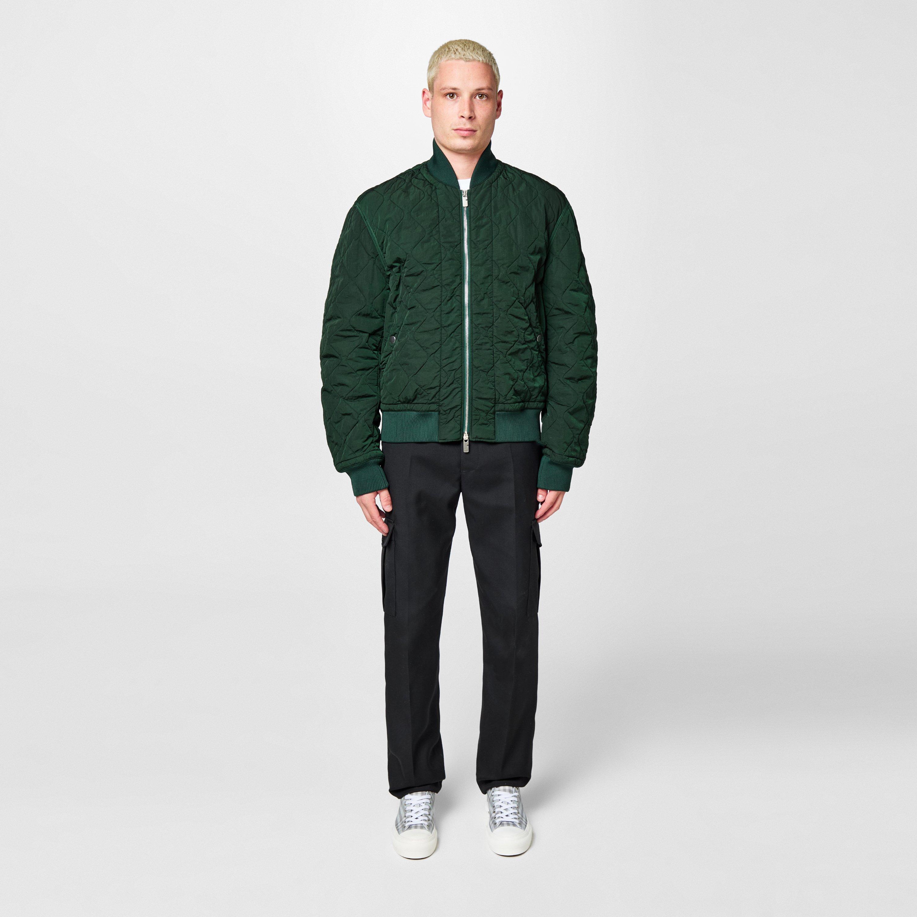 Ivy - Burberry - Men's Quilted Long Sleeve Zip Quilted Jacket - 4