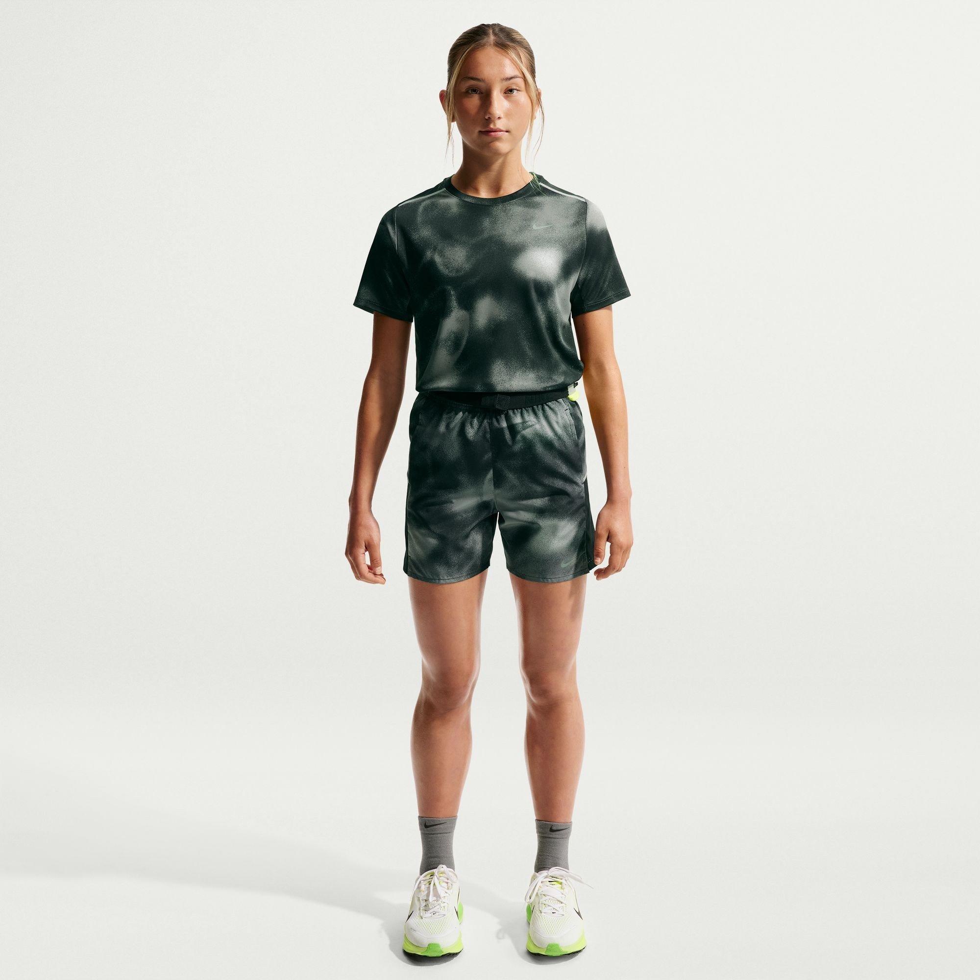 Black/Silver - Nike - Nike Dri-FIT SS Tee Jn64 - 4