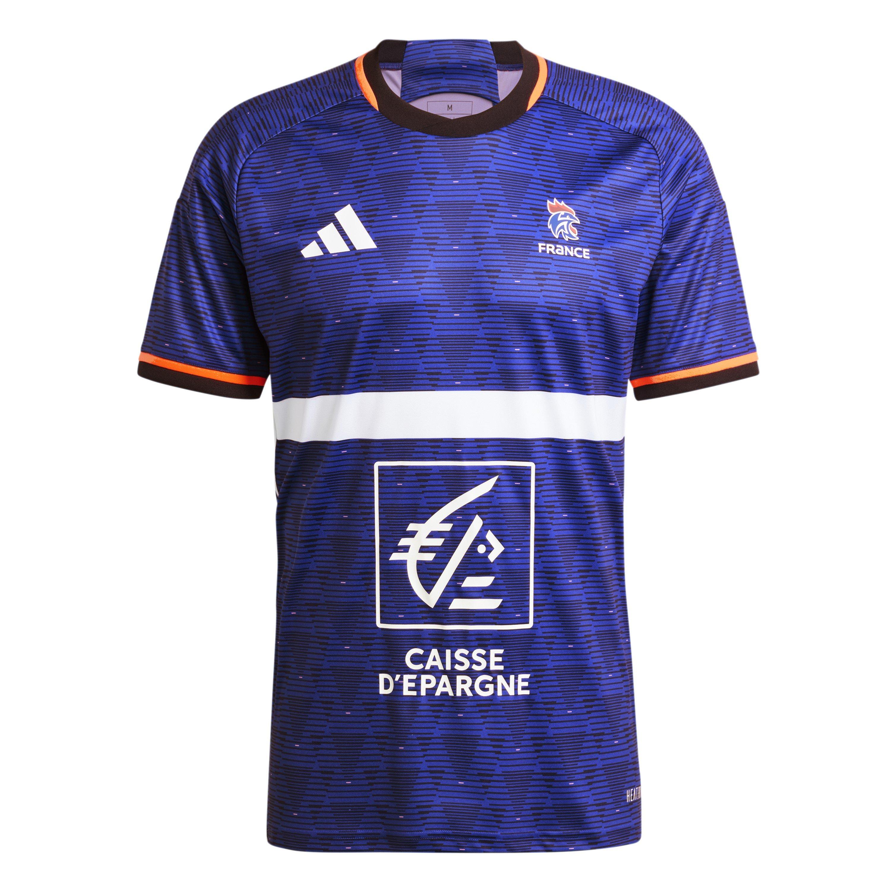 Adidas Men's Team F Hb Jsy Gym Top - Semi Lucid Blue - XS