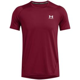 Under Armour Armour Ua Hg Fitted Ss Gym Top Mens