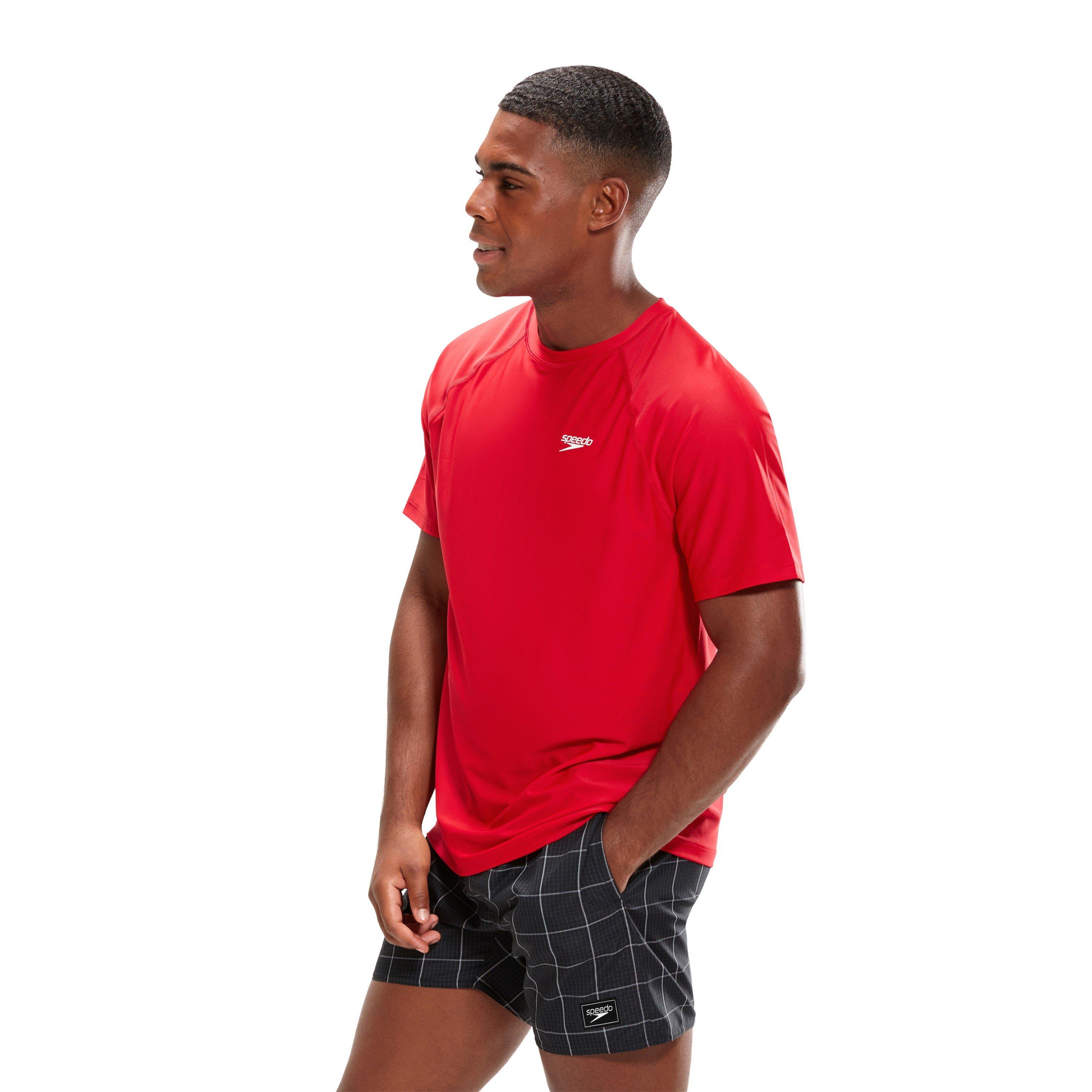 Rot - Speedo - Short-Sleeve Performance Gym Top - 3