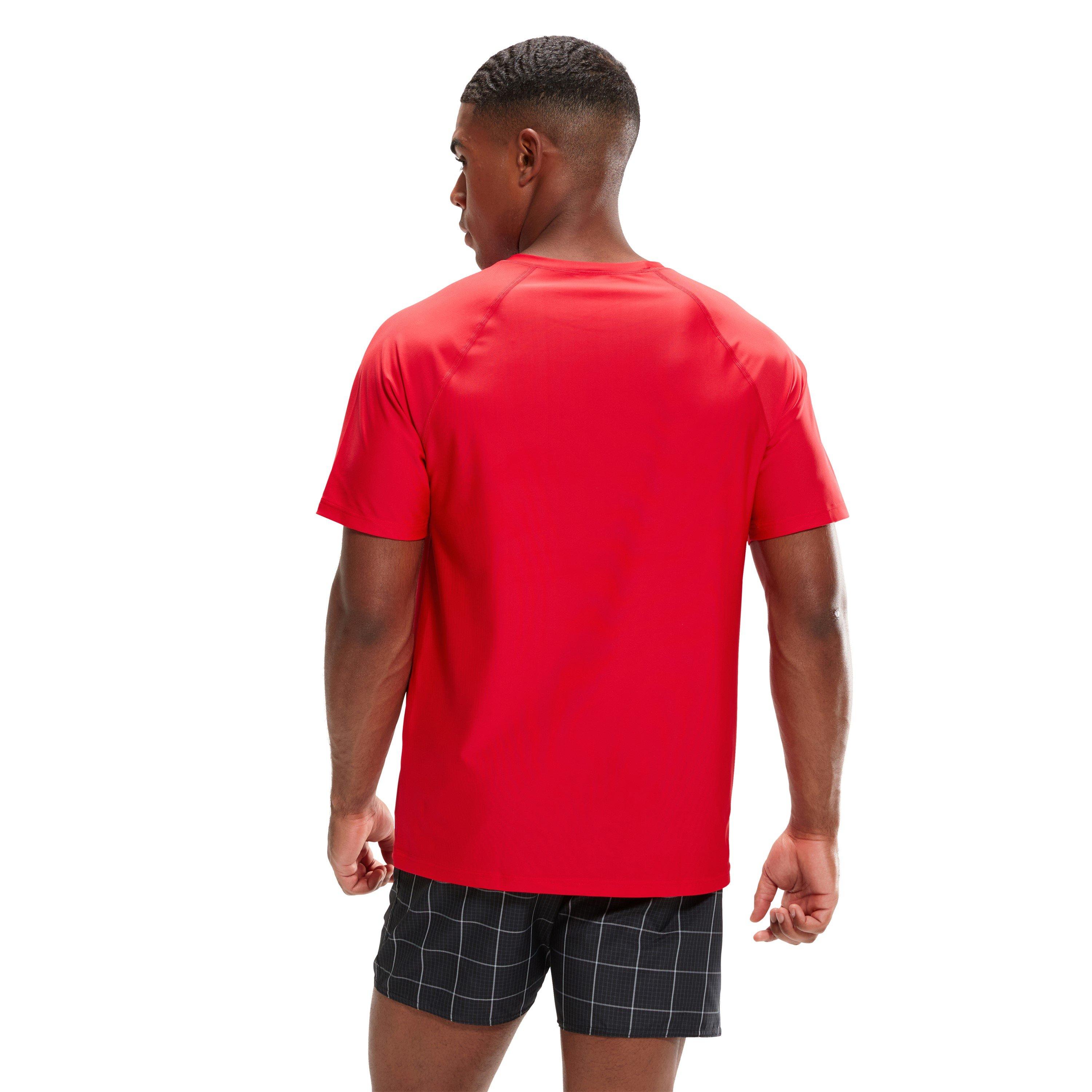 Rot - Speedo - Short-Sleeve Performance Gym Top - 4