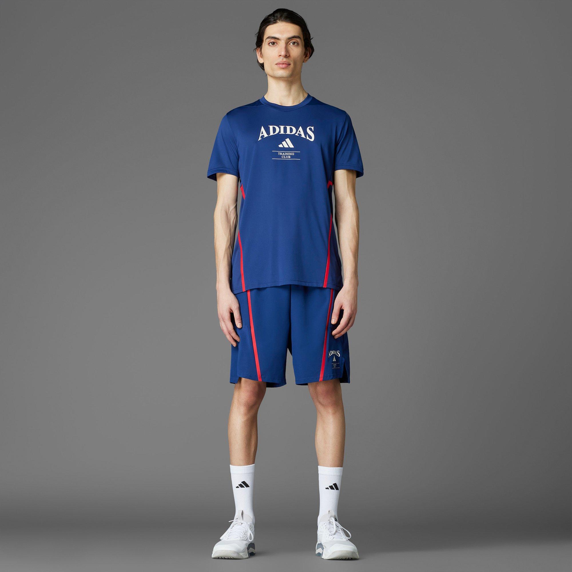 Dk Blue/White - adidas - adidas Designed-for-Training Legacy Mens Performance T-Shirt - 13