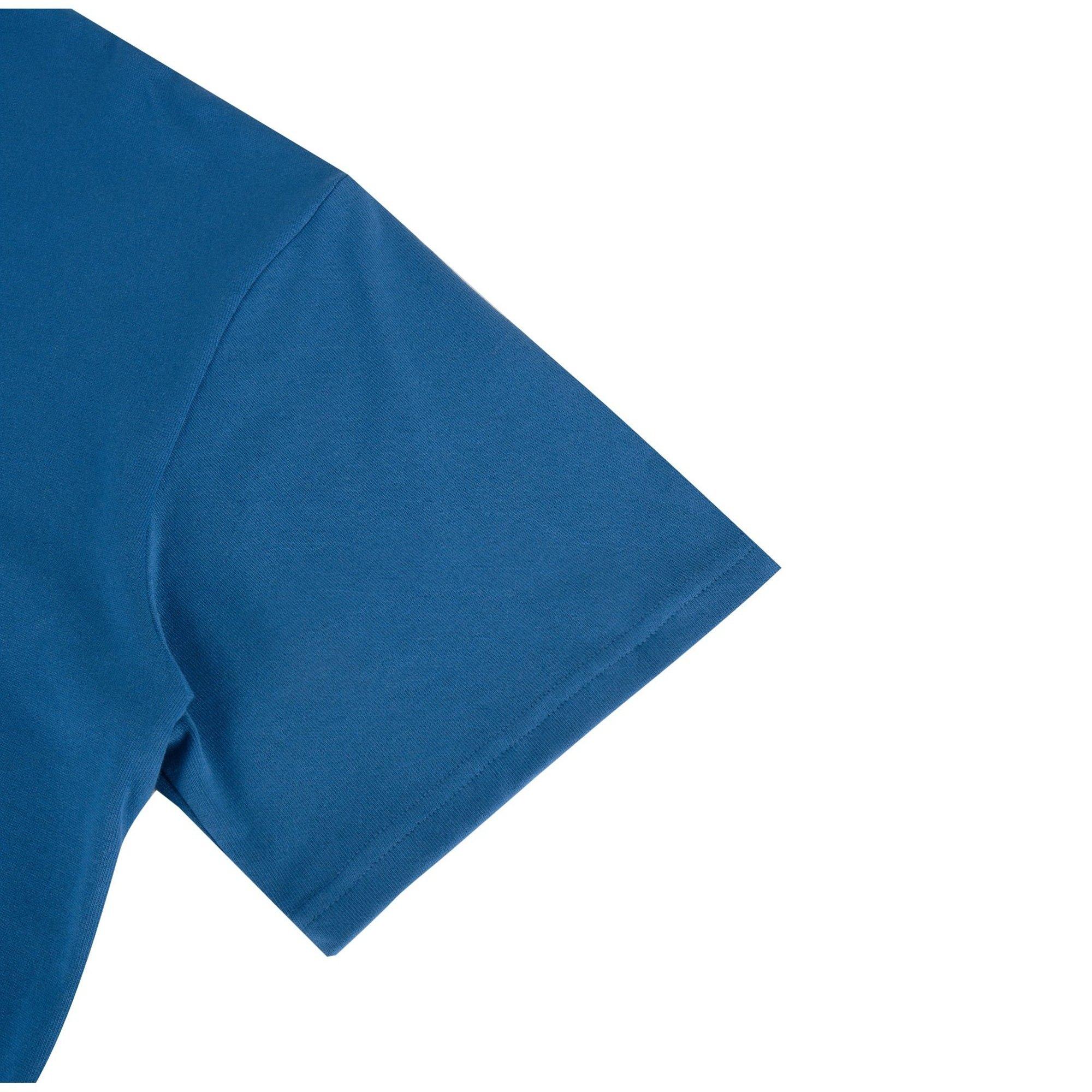 Blue/White - Under Armour - Men's Short Sleeve Performance Gym Top - 4