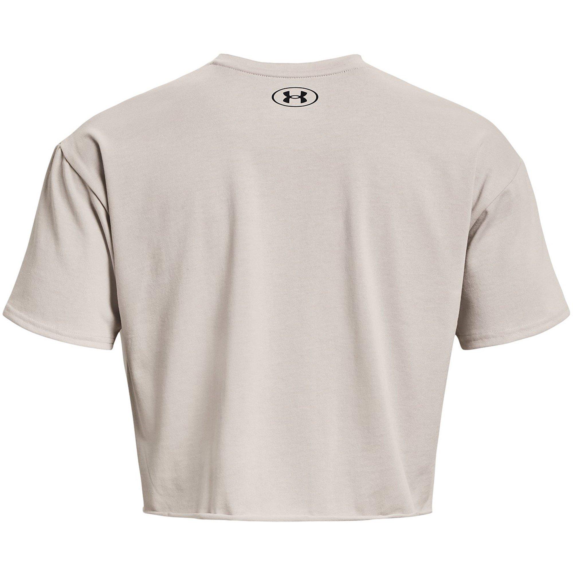 Gray - Under Armour - Cutoff Crop Top - 6