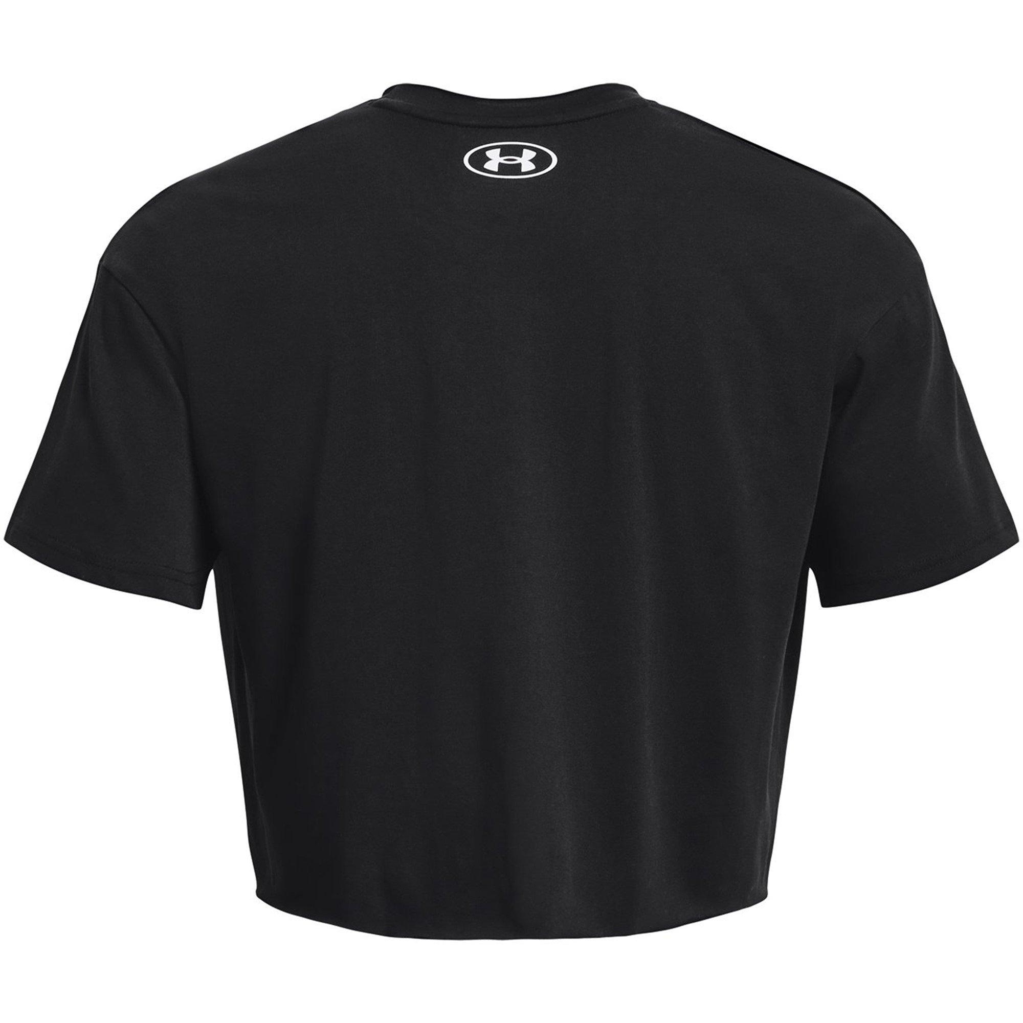 Black - Under Armour - Men's Cutoff Crop Top - 6