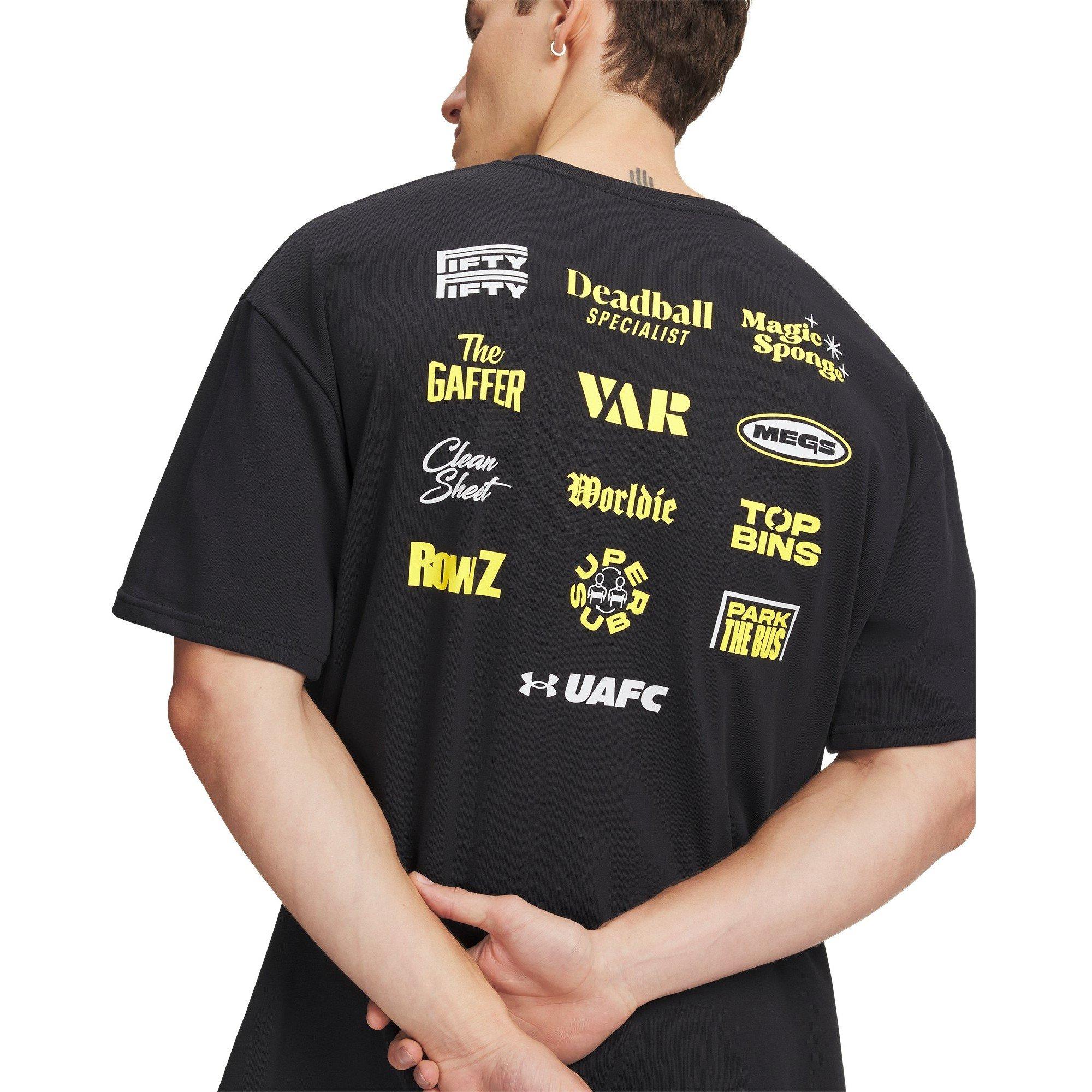 Schwarz/Weiß - Under Armour - Men's Short Sleeve Performance Gym Top - 5