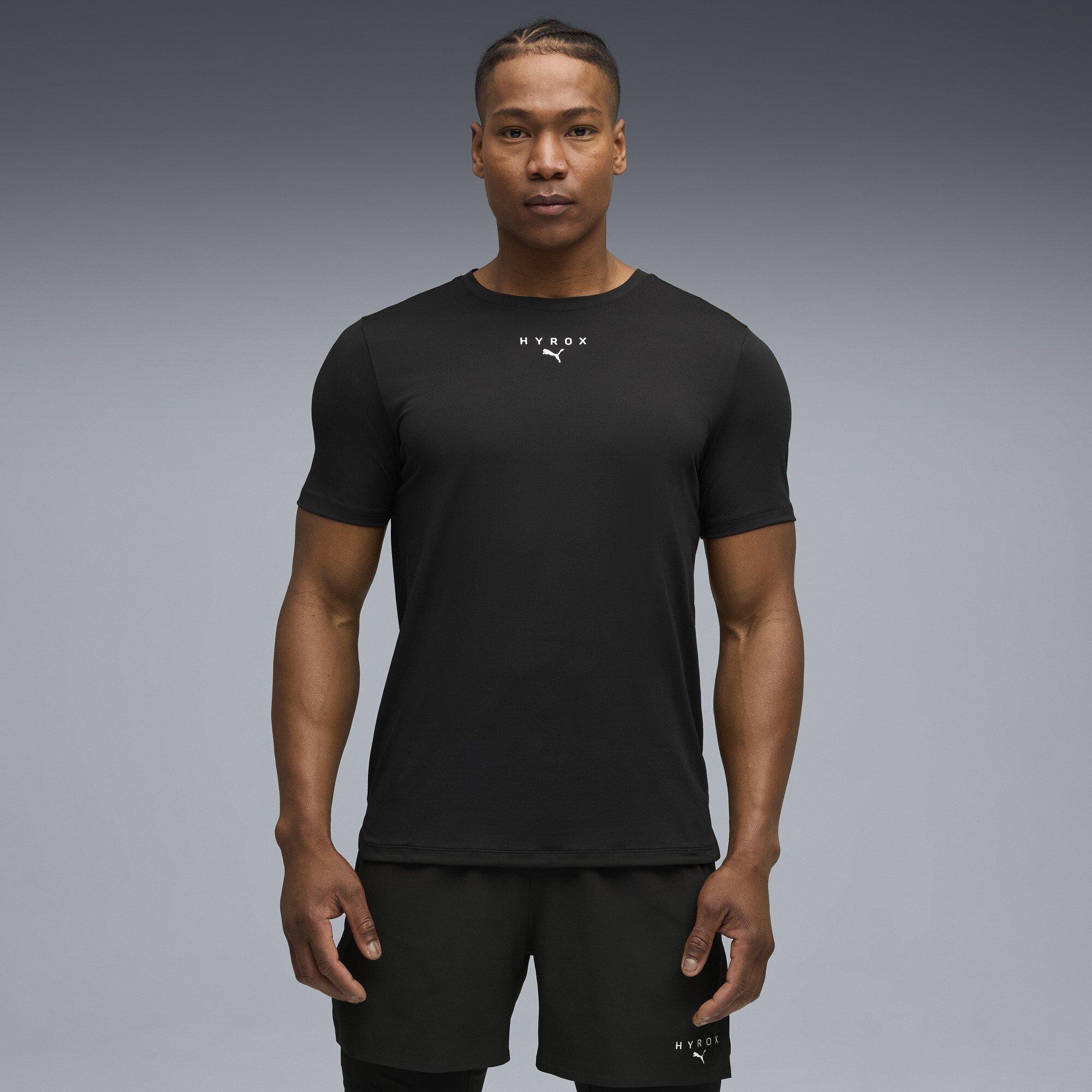 Puma Schwarz - Puma - Hyrox Spun Short-Sleeve Performance Gym Top - 3