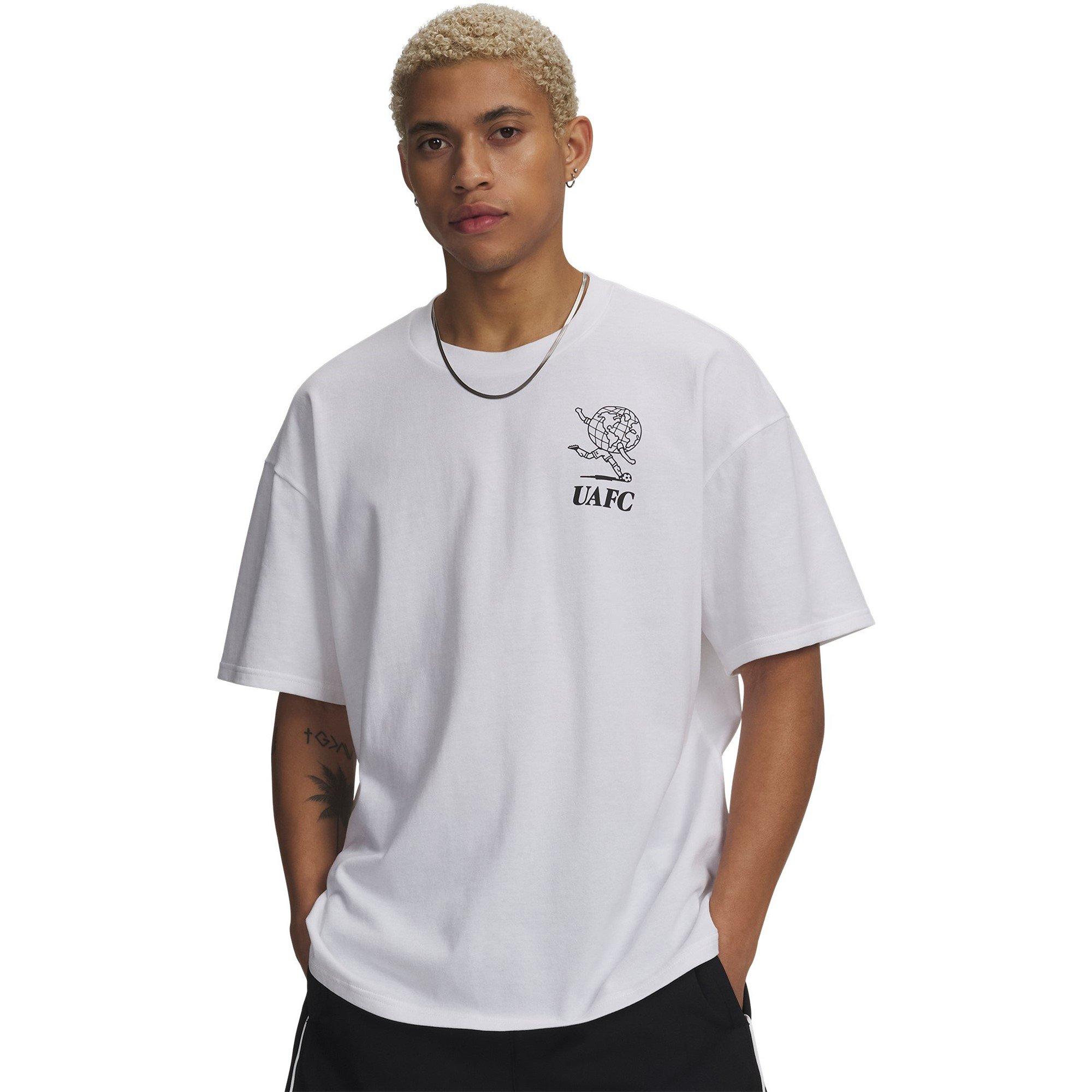 White/Black - Under Armour - Men's Short Sleeve Performance Gym Top - 1
