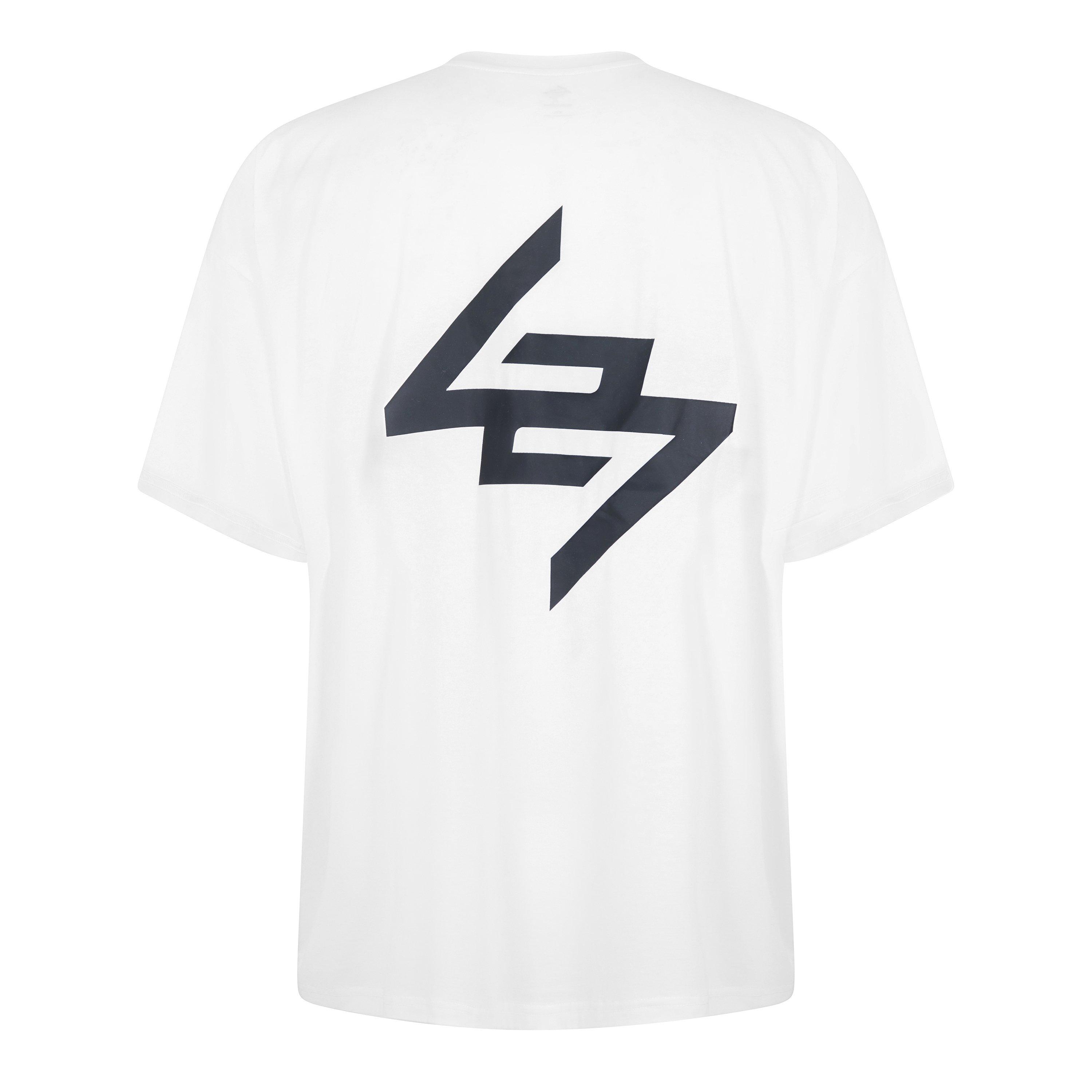 Flat White - Represent 247 - Men's Dna Graphic Short Sleeve Performance Gym Top - 2
