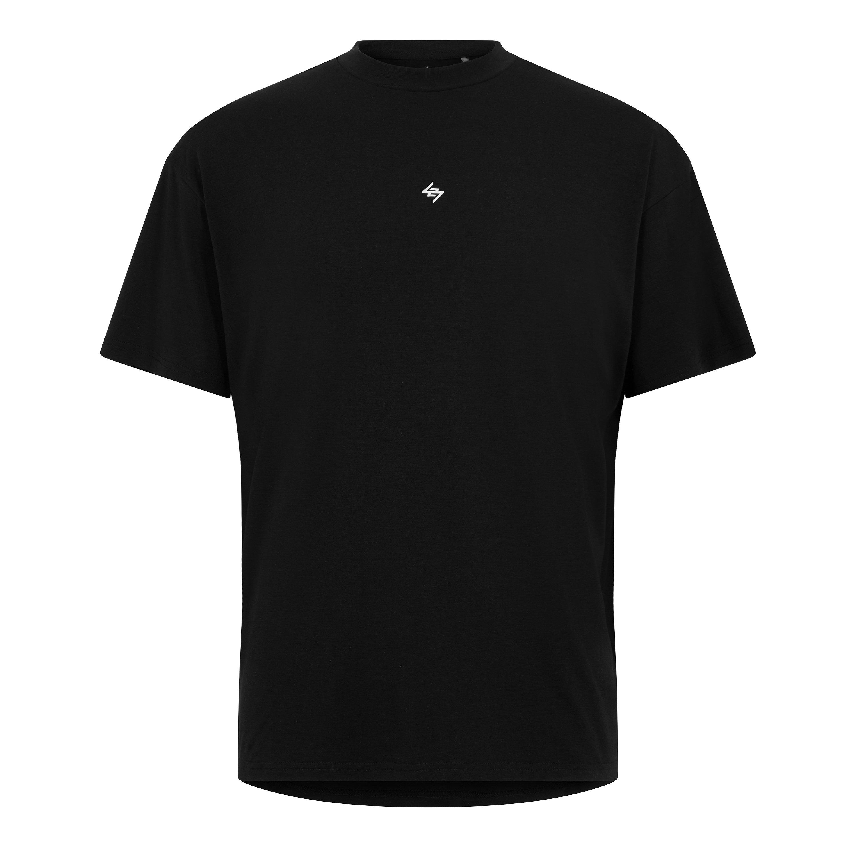 Represent 247 Men's Dna Graphic Short Sleeve Performance Gym Top - Jet Black - S