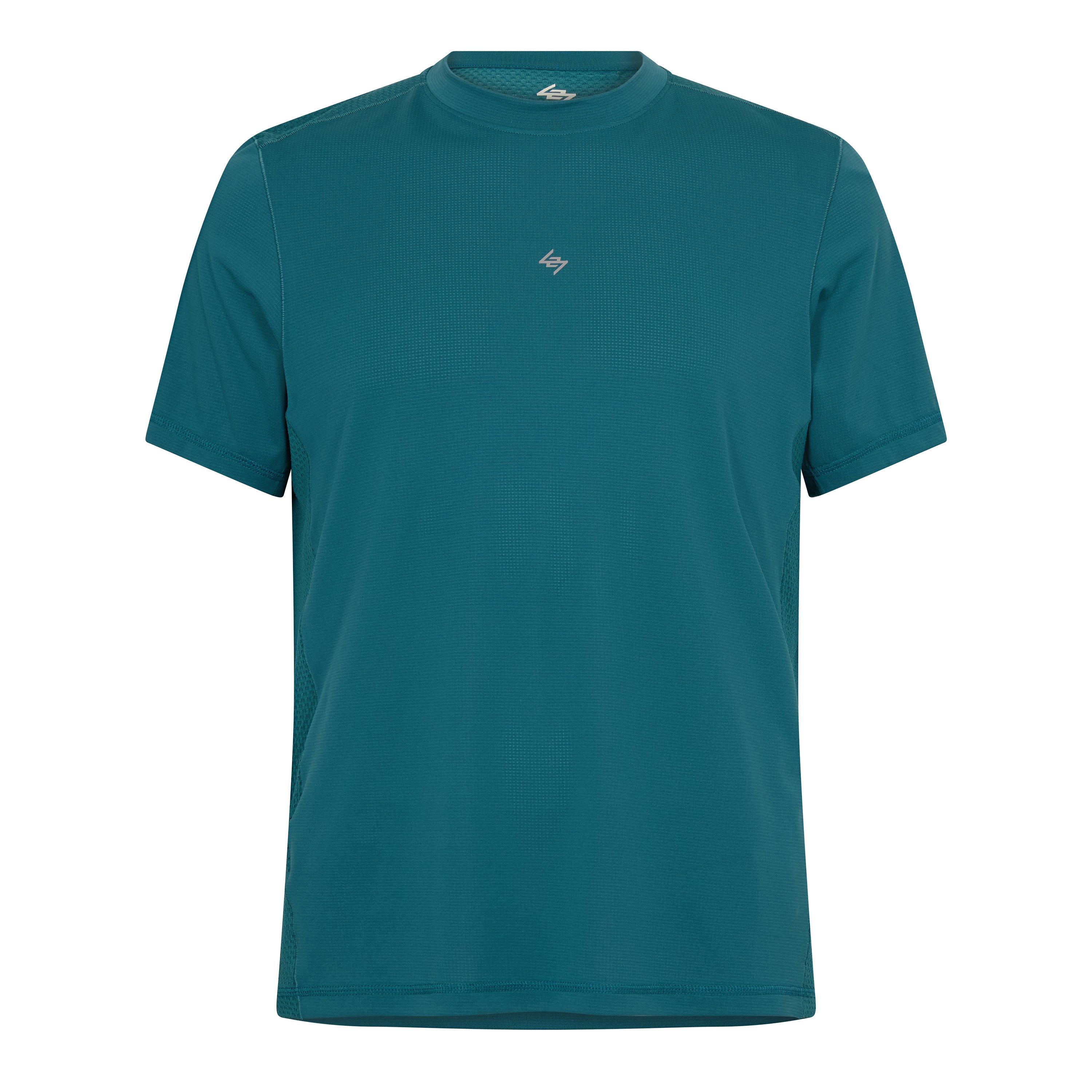 Represent 247 Men's Short Sleeve Performance Gym Top - Teal - M