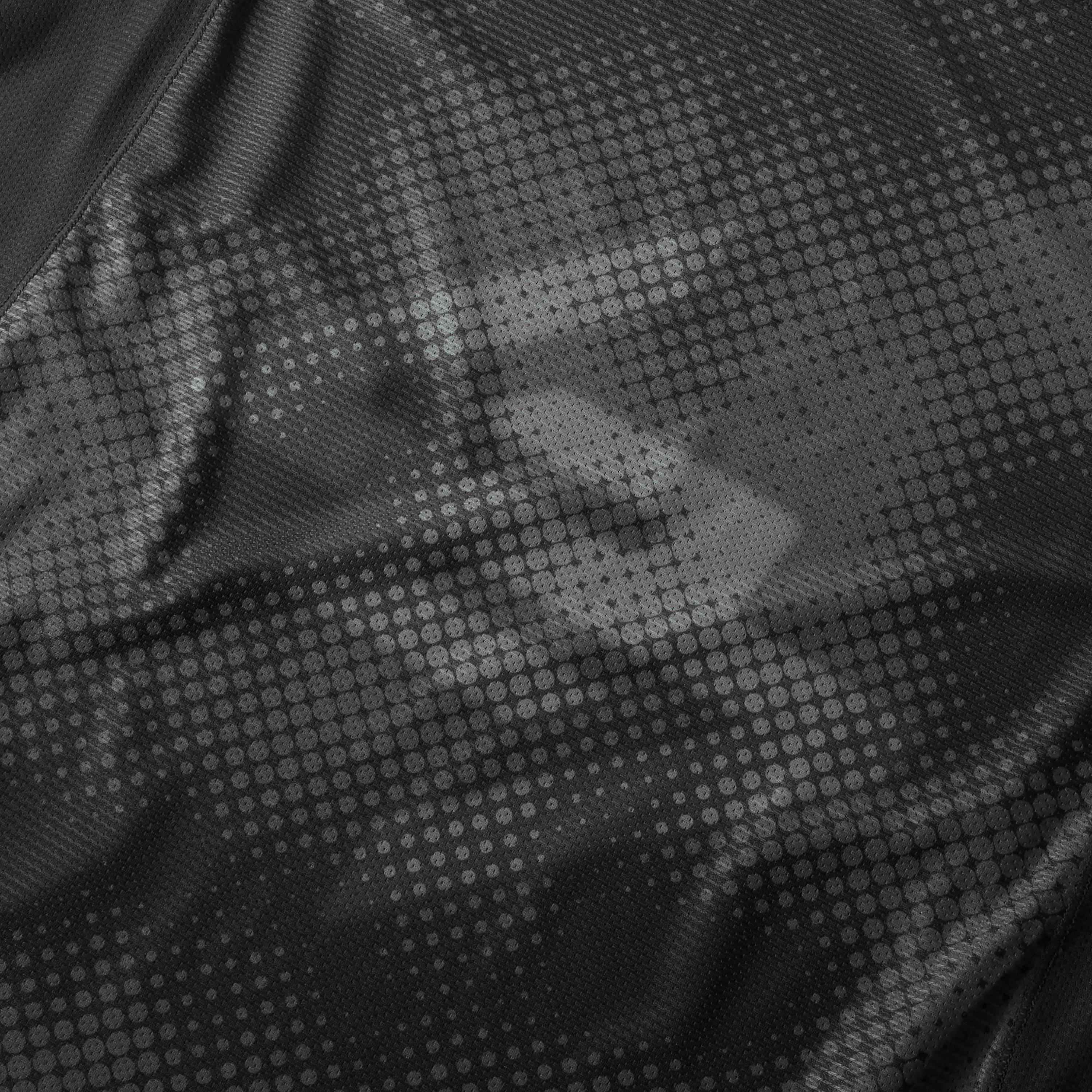 Black Fade - Represent 247 - Men's Short Sleeve Performance Gym Top - 3