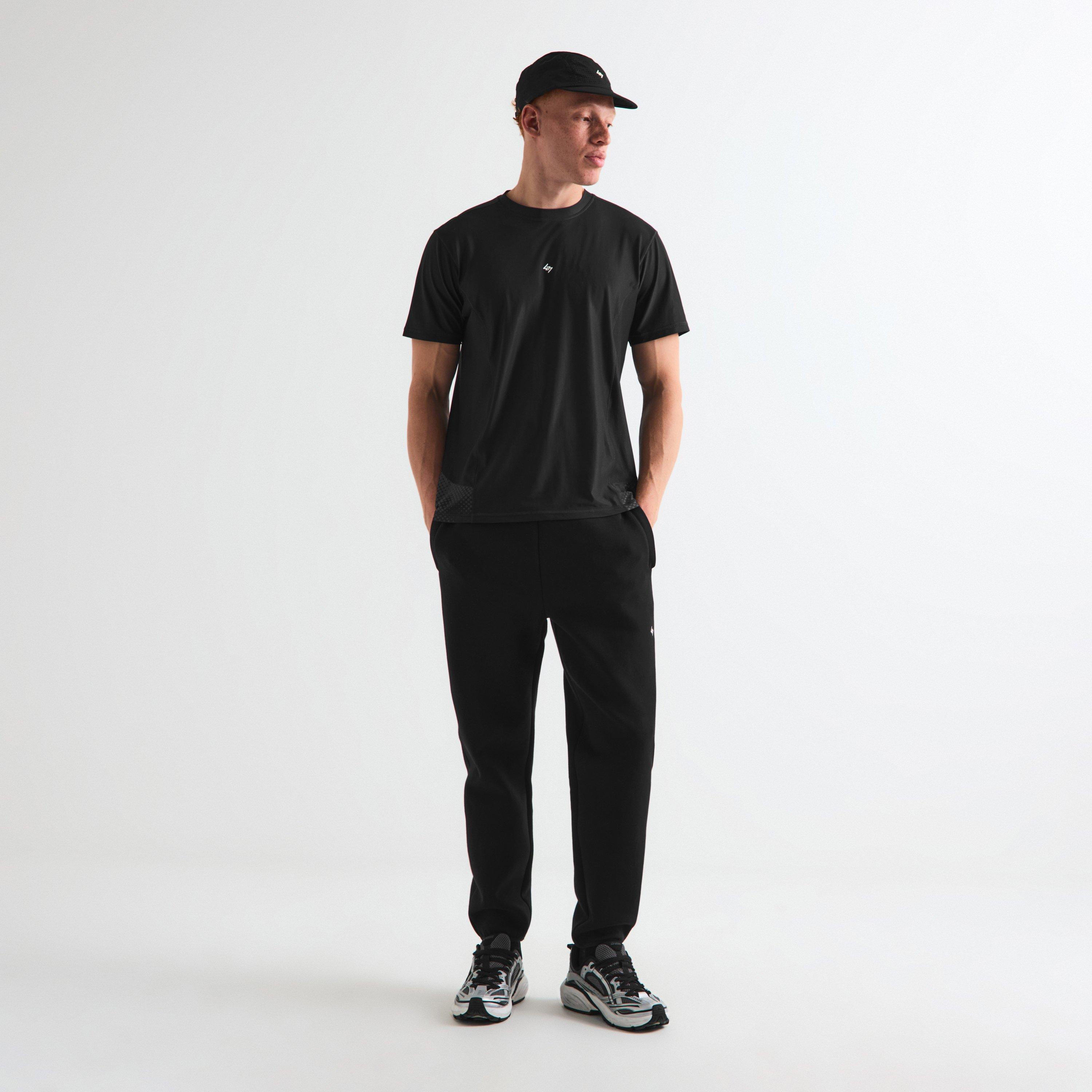 Black Fade - Represent 247 - Men's Short Sleeve Performance Gym Top - 6