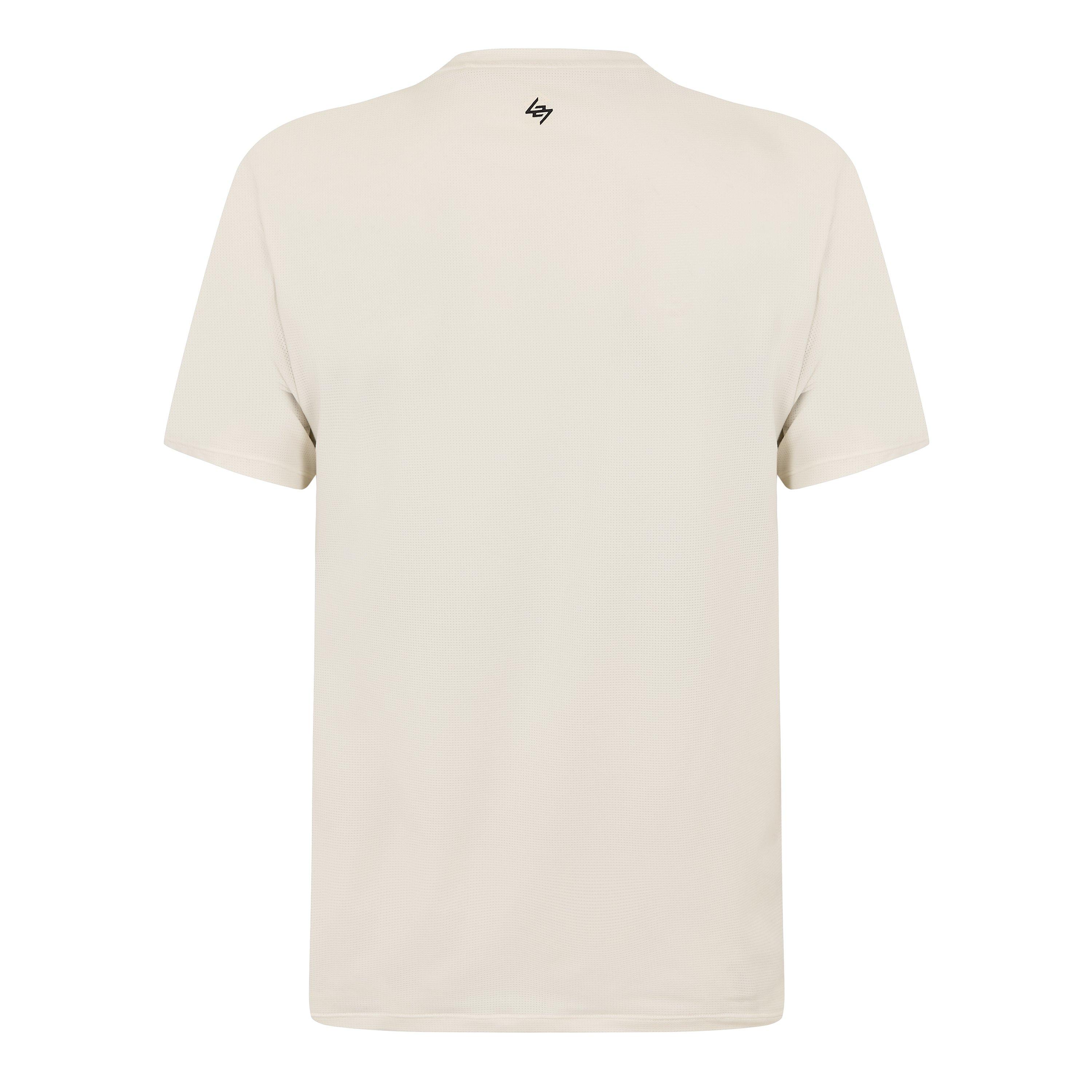 Flat White - Represent 247 - R247 Dna Mesh Tee Sn61 - 2