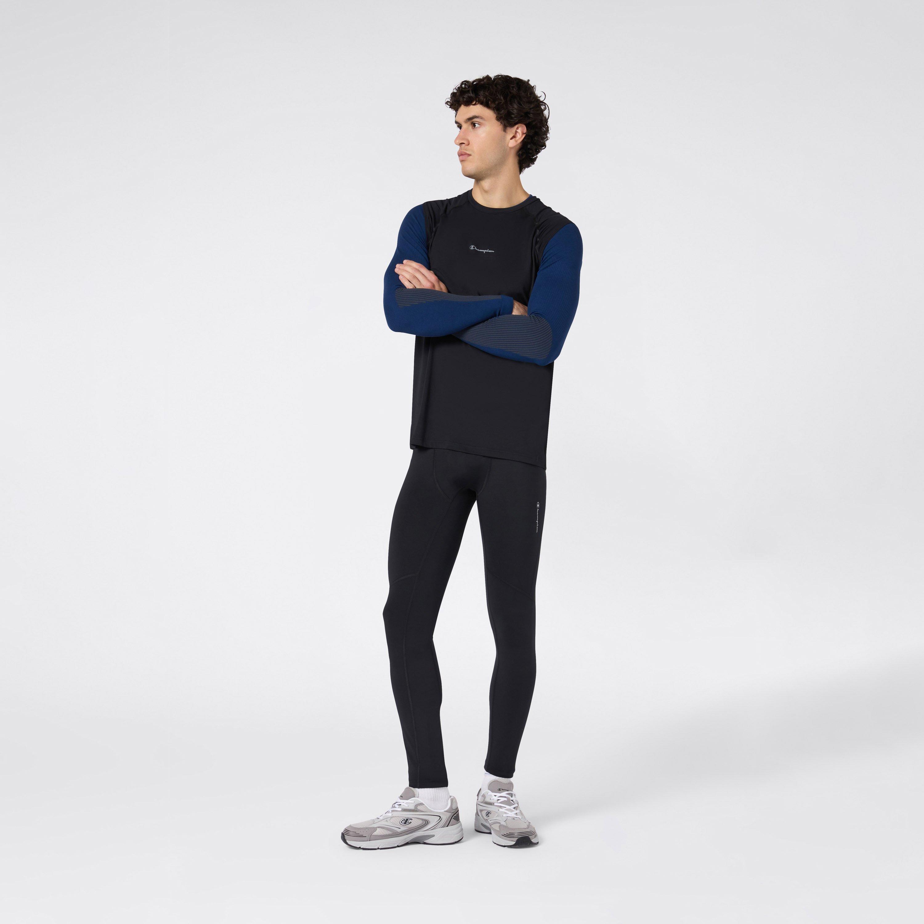 Noir - Champion - Men's Short Sleeve Performance Gym Top - 5