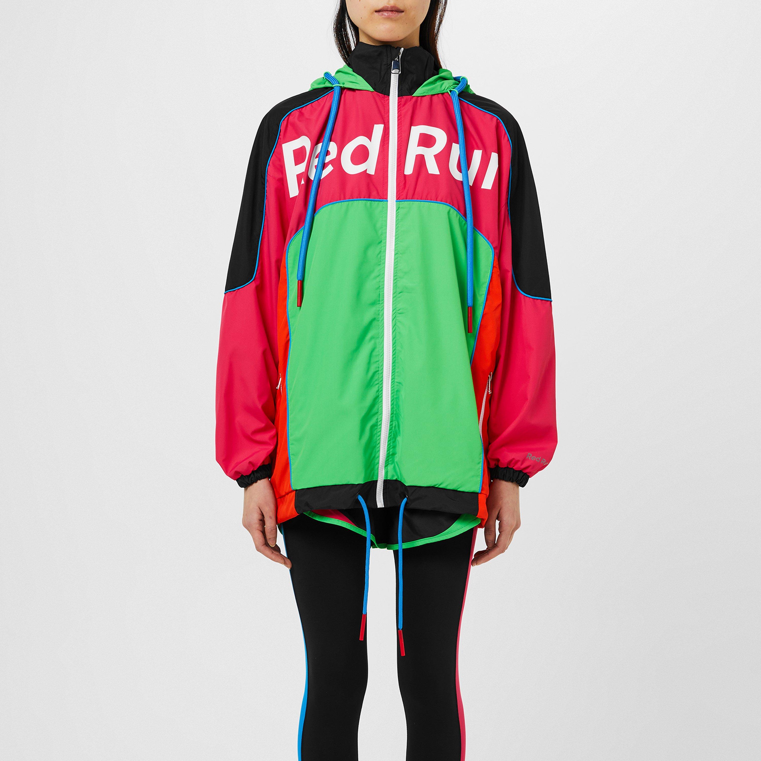 Multi - Red Run - Women's 's Water-Resistant Tailored Fit Softshell Jacket - 1