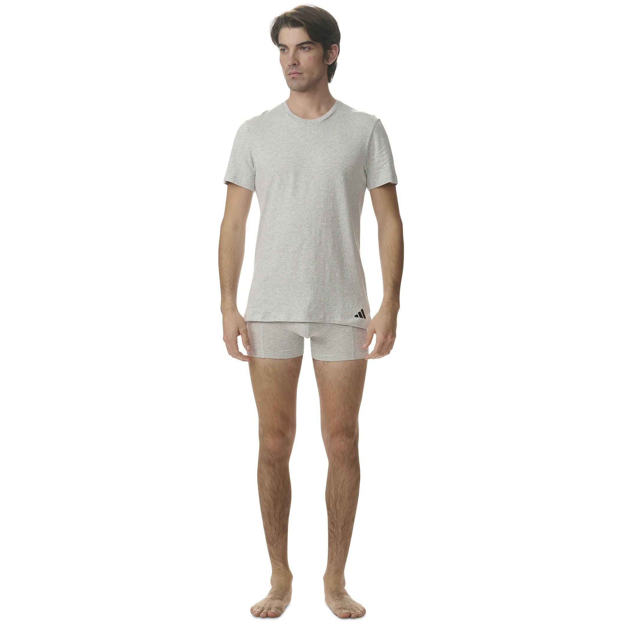 Verschiedene - adidas - Mens Short Sleeve Performance 3 Pack Gym Top - 2