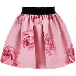 Monnalisa MonLisa AOP Skirt Jn34