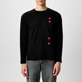 Comme des Garcons PLAY Long Sleeve T Shirt