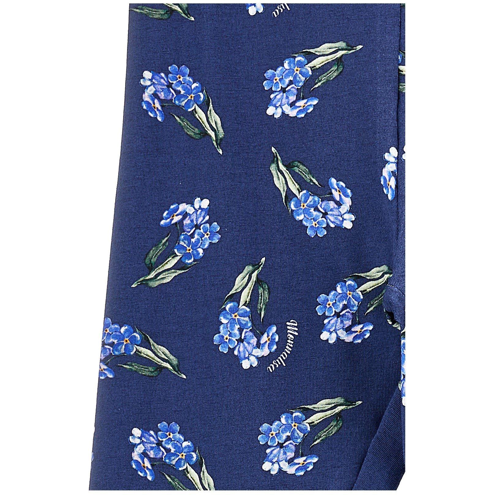 Blue 0056 - Monnalisa - Kids' MonLisa All Over Print Leggings - 3