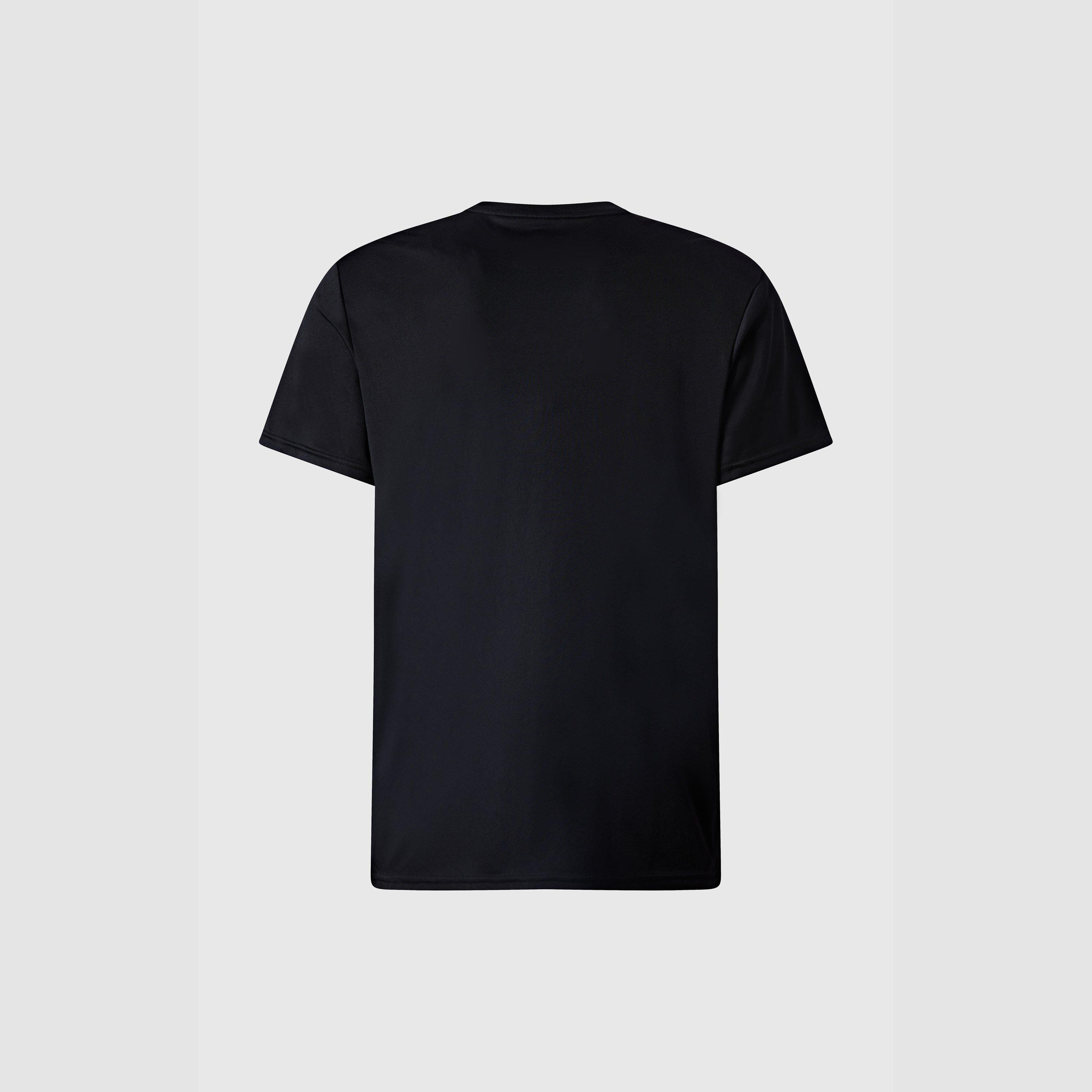 Noir - Champion - Men's Short Sleeve Performance Gym Top - 2