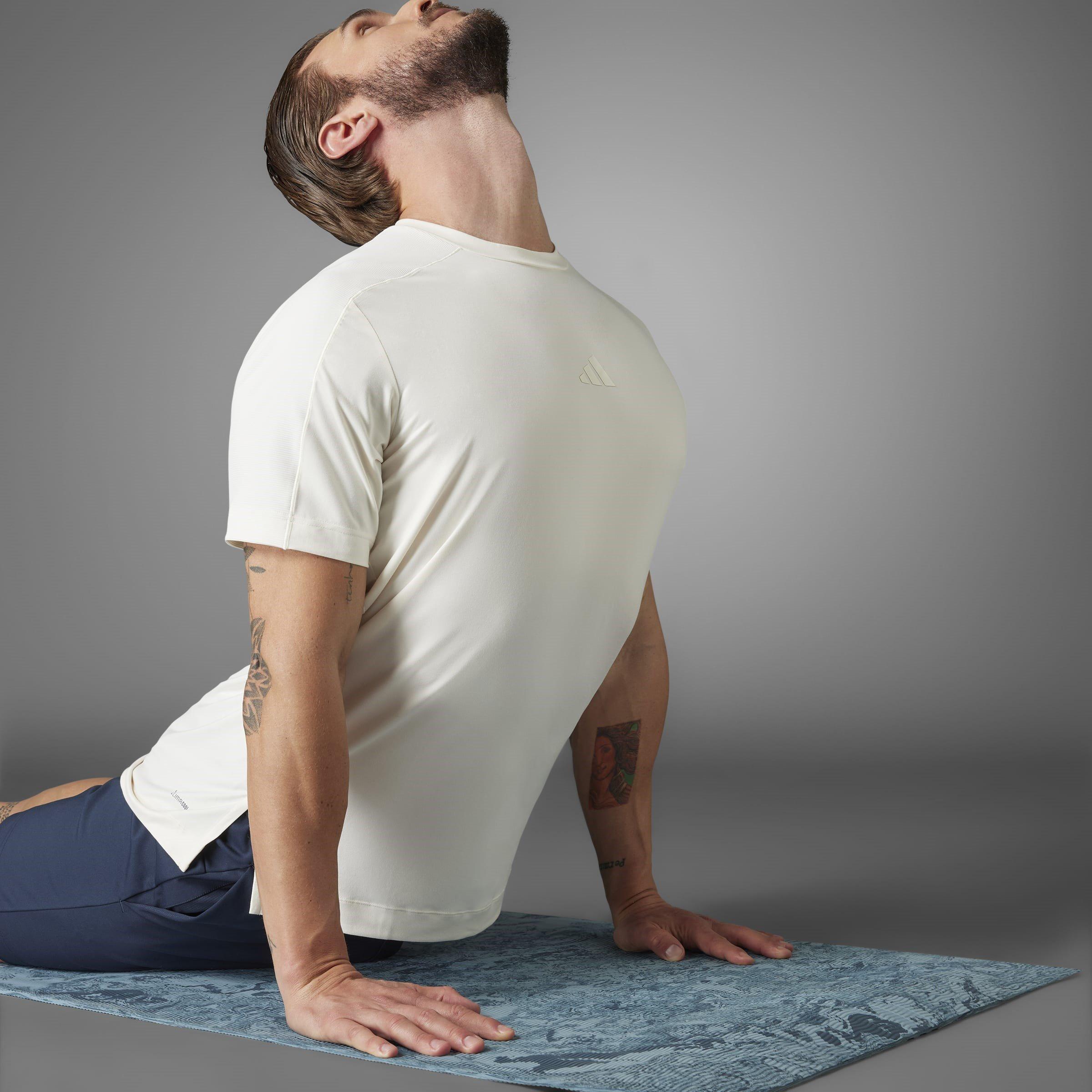 Chalk White - adidas - Puremotion Mens Performance T-Shirt - 11