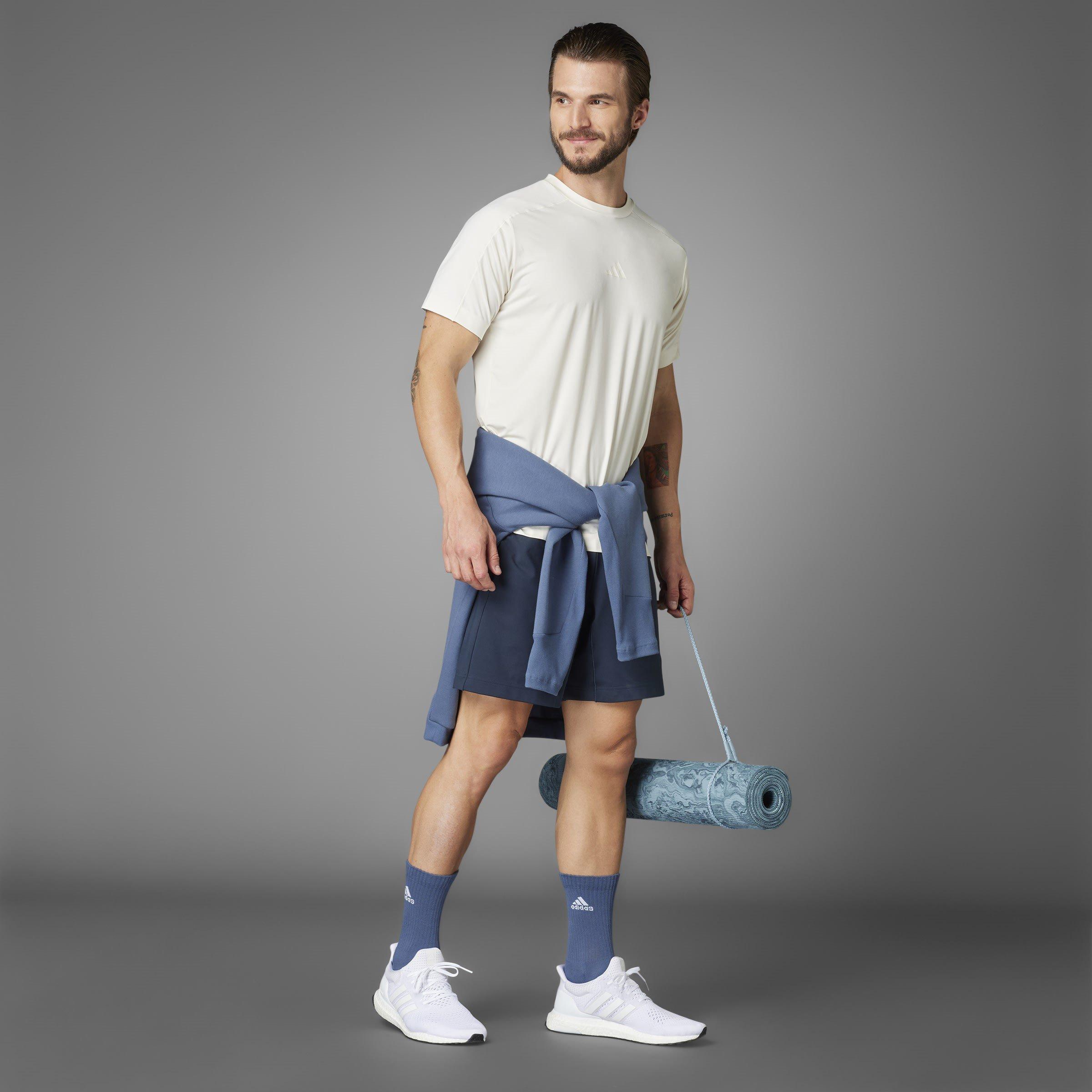 Chalk White - adidas - Puremotion Mens Performance T-Shirt - 12