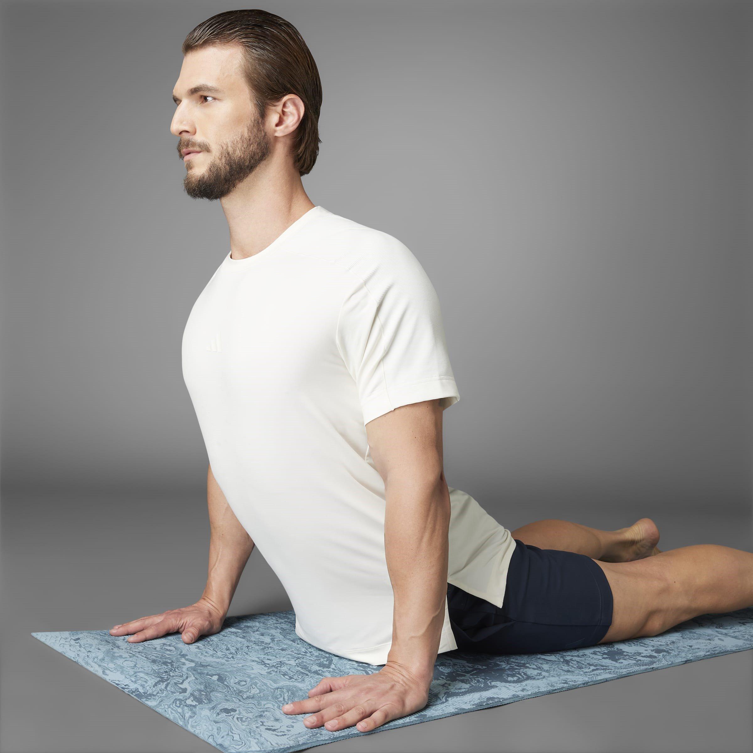 Chalk White - adidas - Puremotion Mens Performance T-Shirt - 7