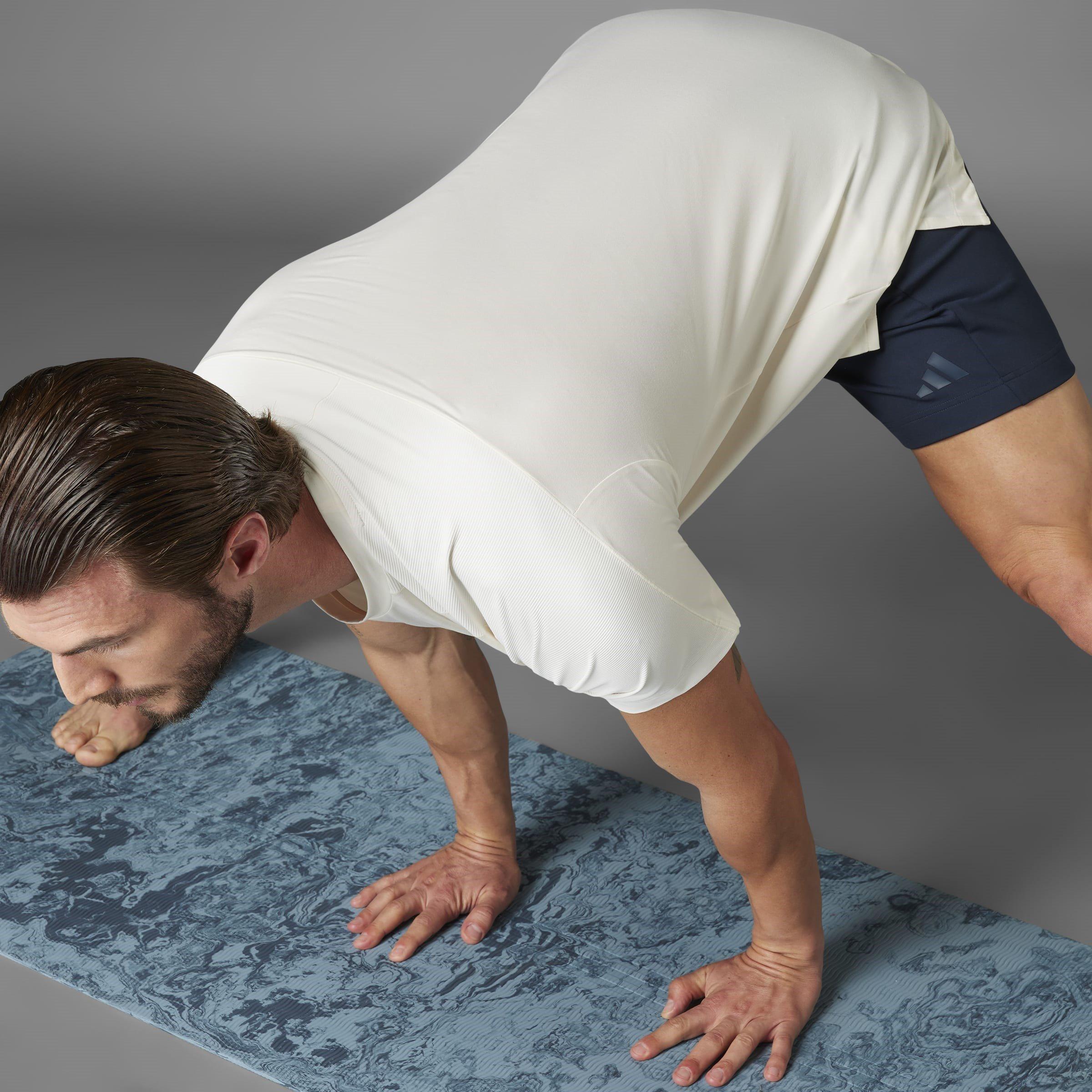 Chalk White - adidas - Puremotion Mens Performance T-Shirt - 10