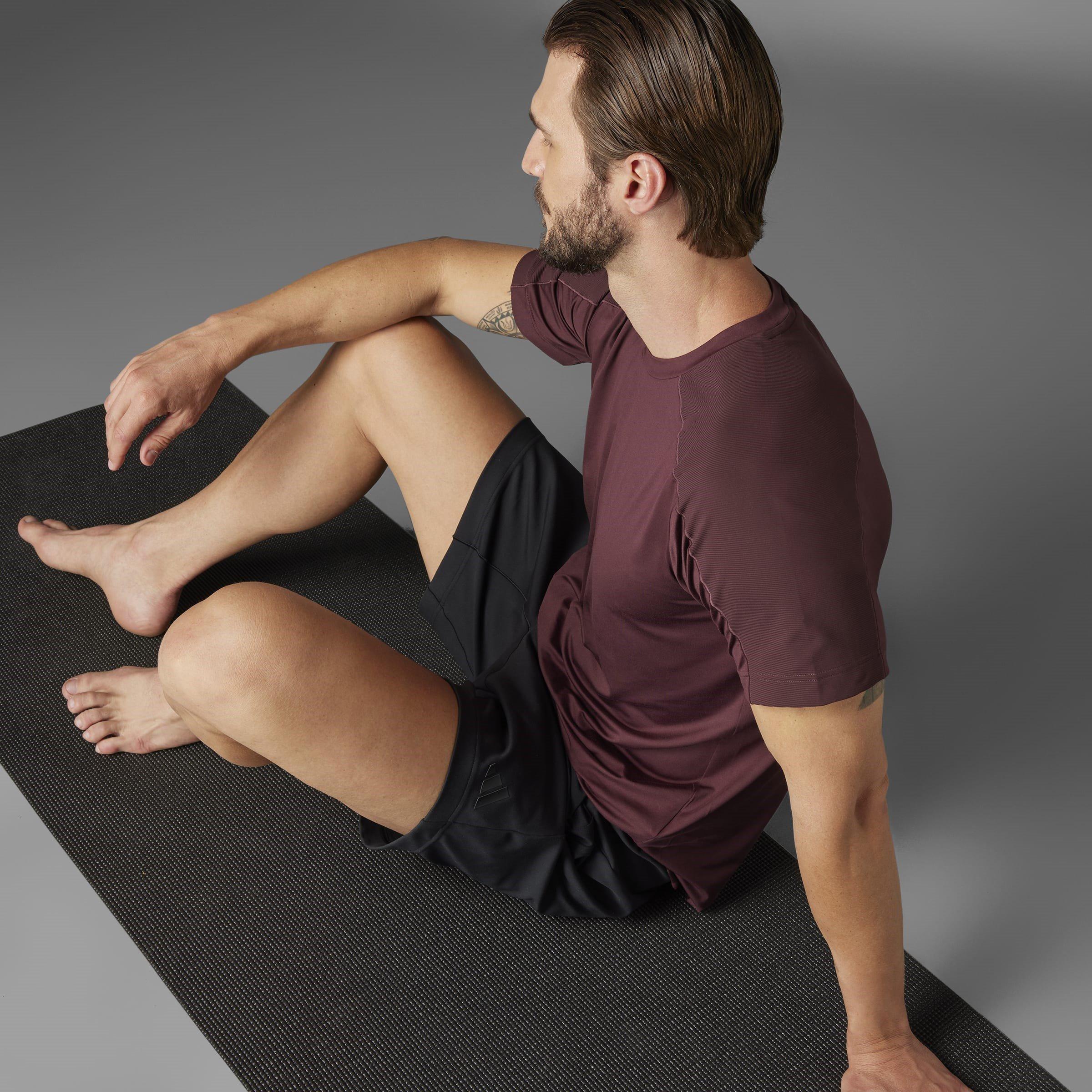 Aurora Ruby - adidas - Puremotion Mens Performance T-Shirt - 14