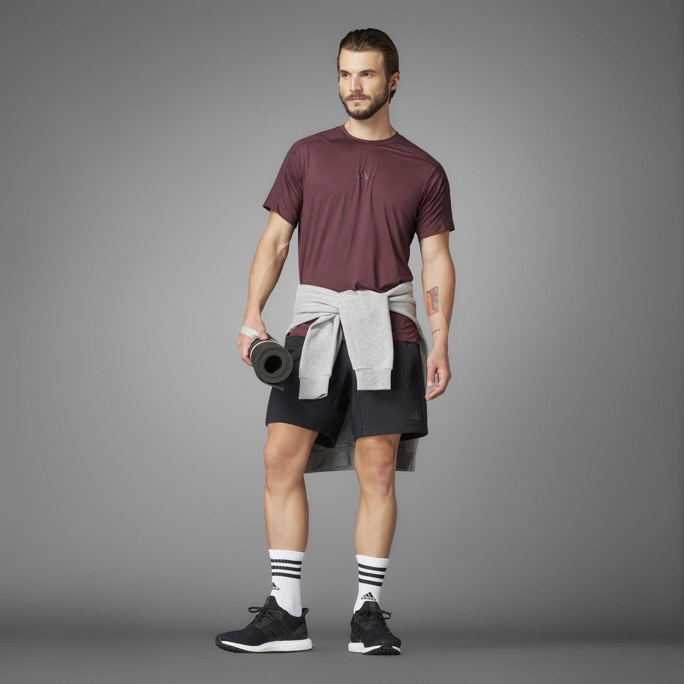 Aurora Ruby - adidas - Puremotion Mens Performance T-Shirt - 10