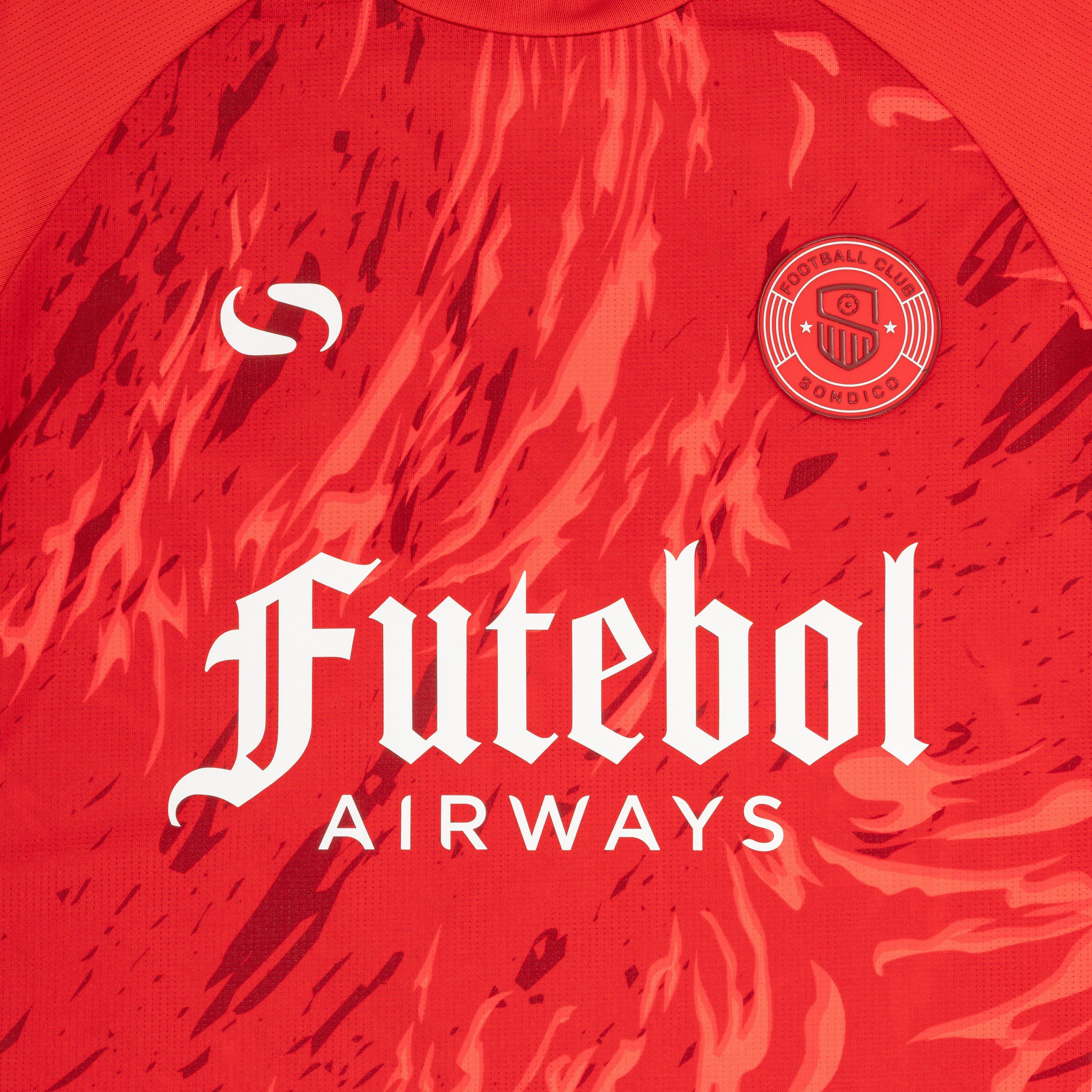 Red - Sondico - Team Jersey Junior - 3